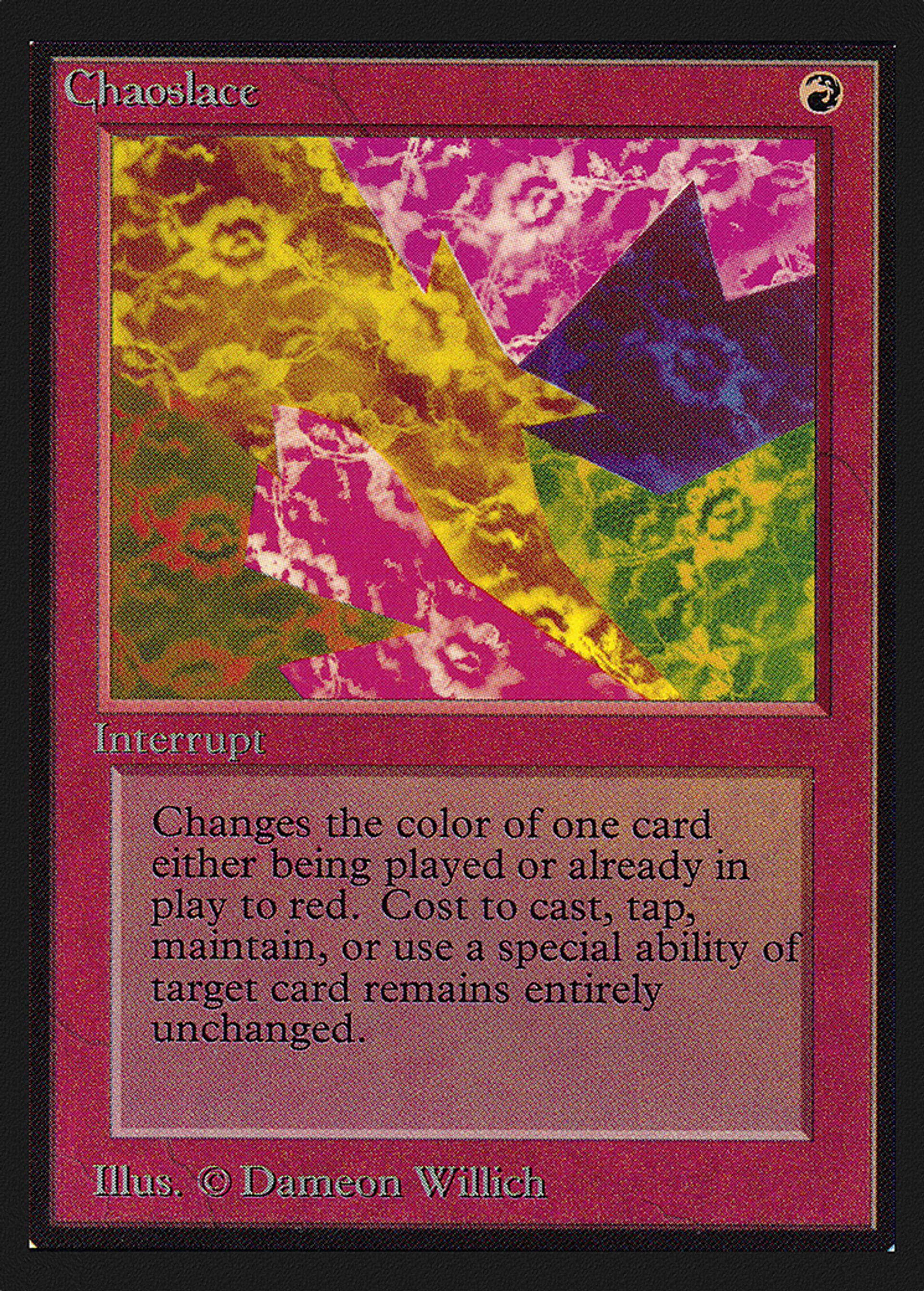 Voile de chaos — Collectors' Edition — Magic: The Gathering