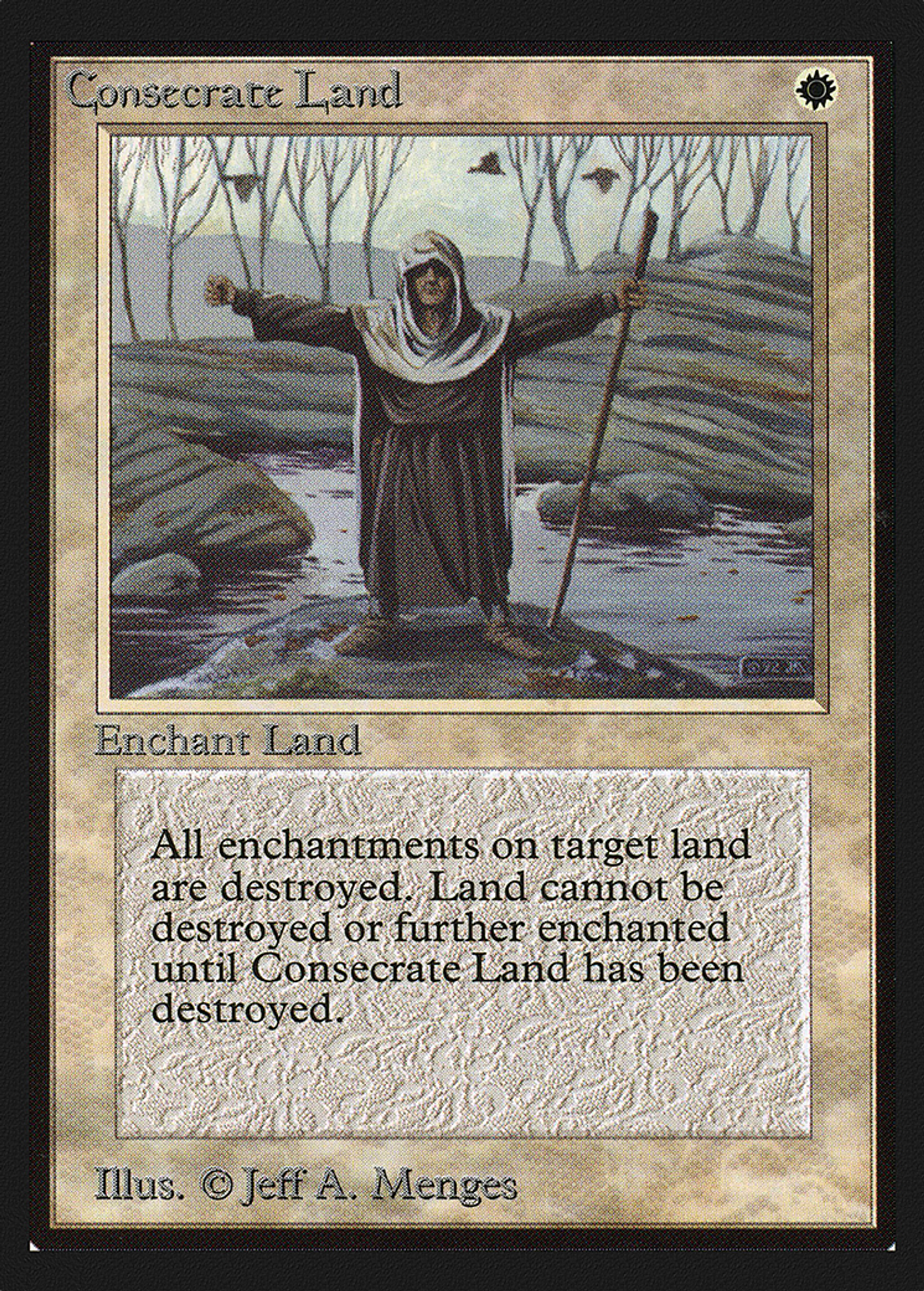 Consecrate Land — Collectors' Edition — Magic: The Gathering