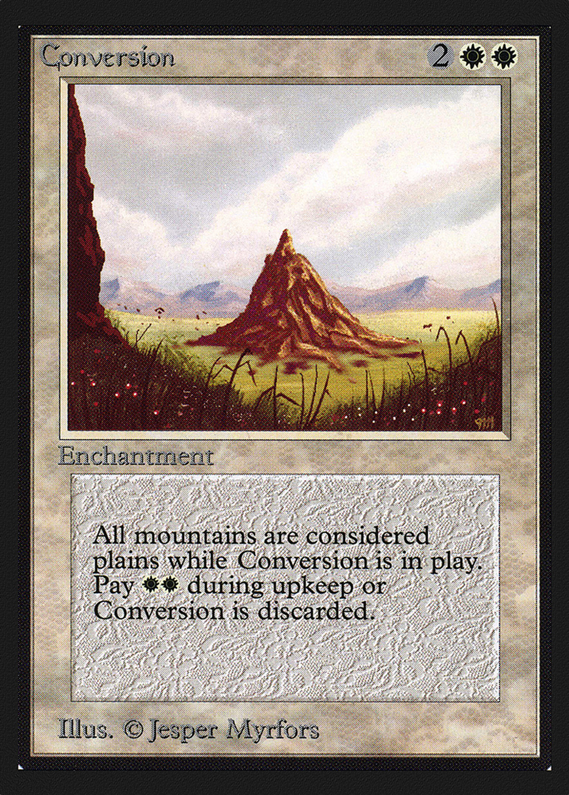 Conversion — Collectors' Edition — Magic: The Gathering