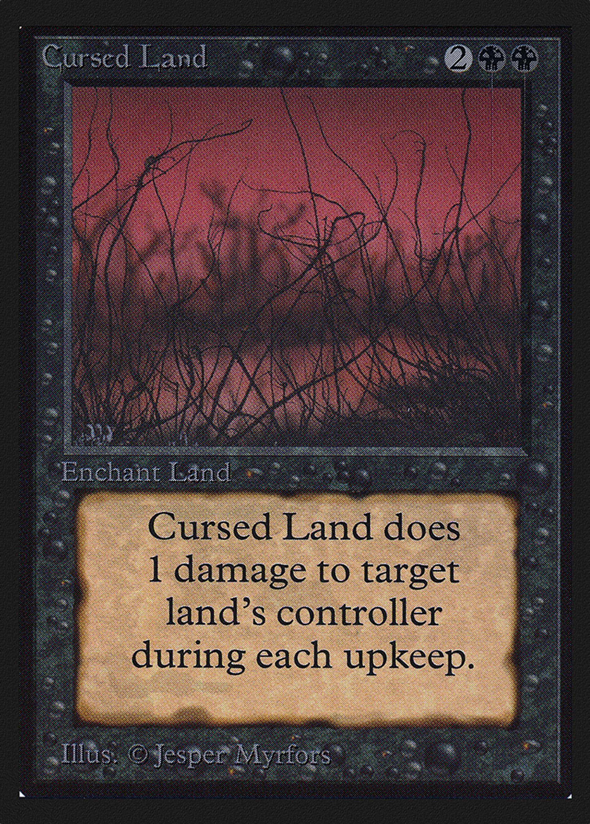 Terrain maudit — Collectors' Edition — Magic: The Gathering