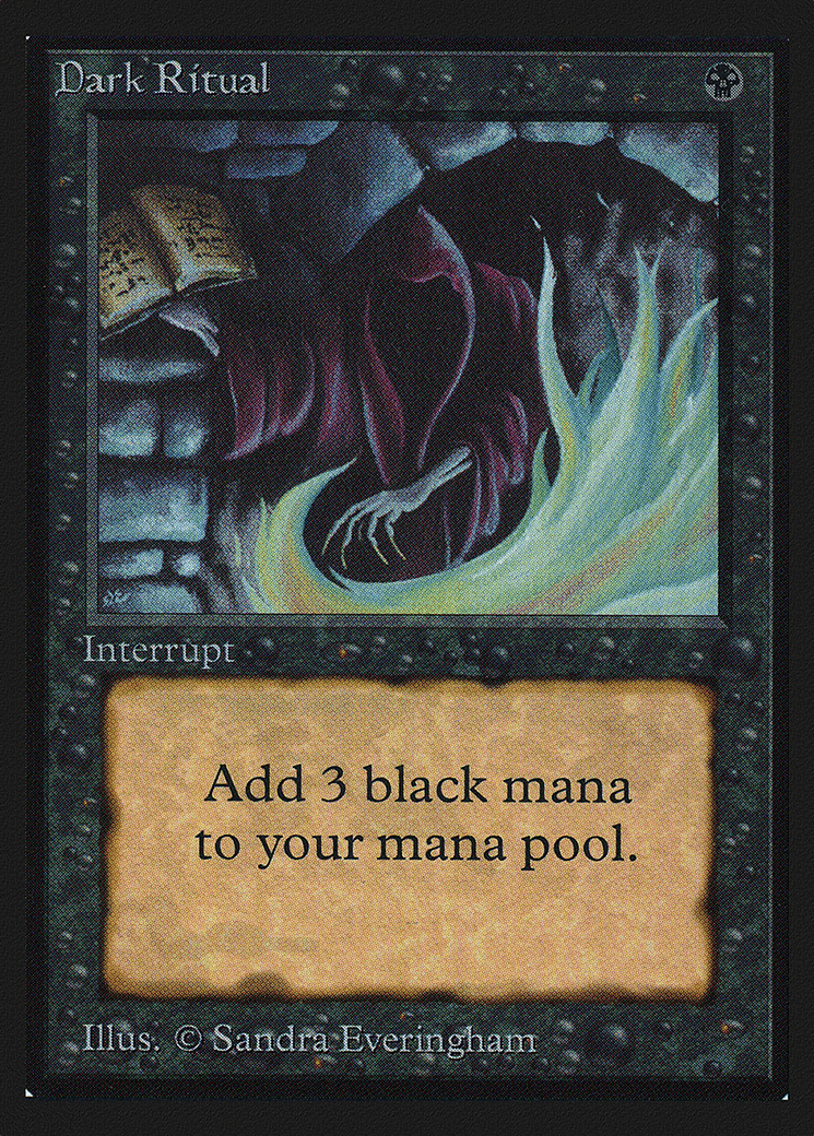 Dark Ritual — Collectors' Edition — Magic: The Gathering
