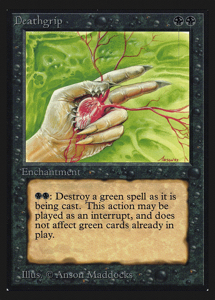 Deathgrip — Collectors' Edition — Magic: The Gathering