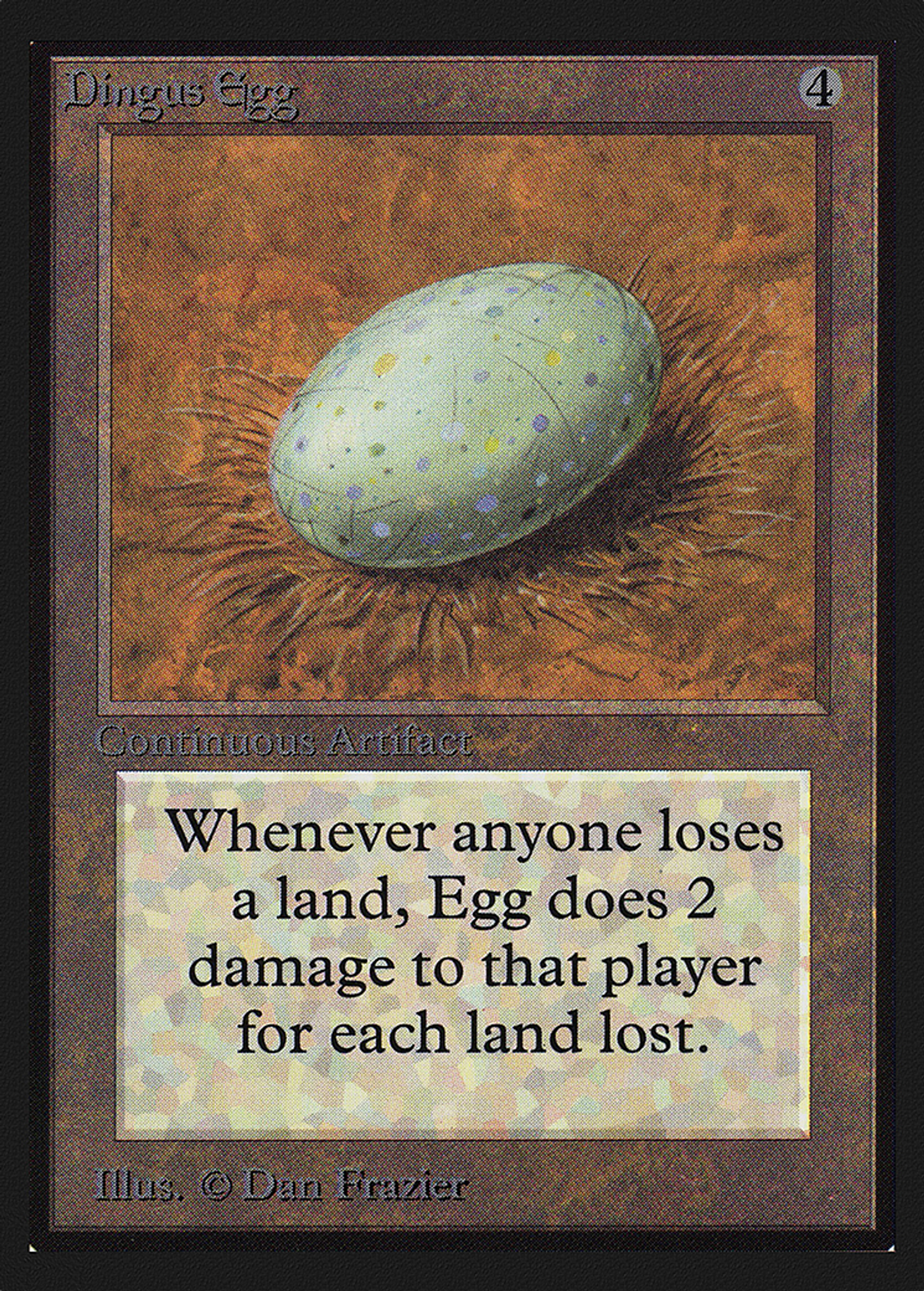 Dingus Egg — Collectors' Edition — Magic: The Gathering