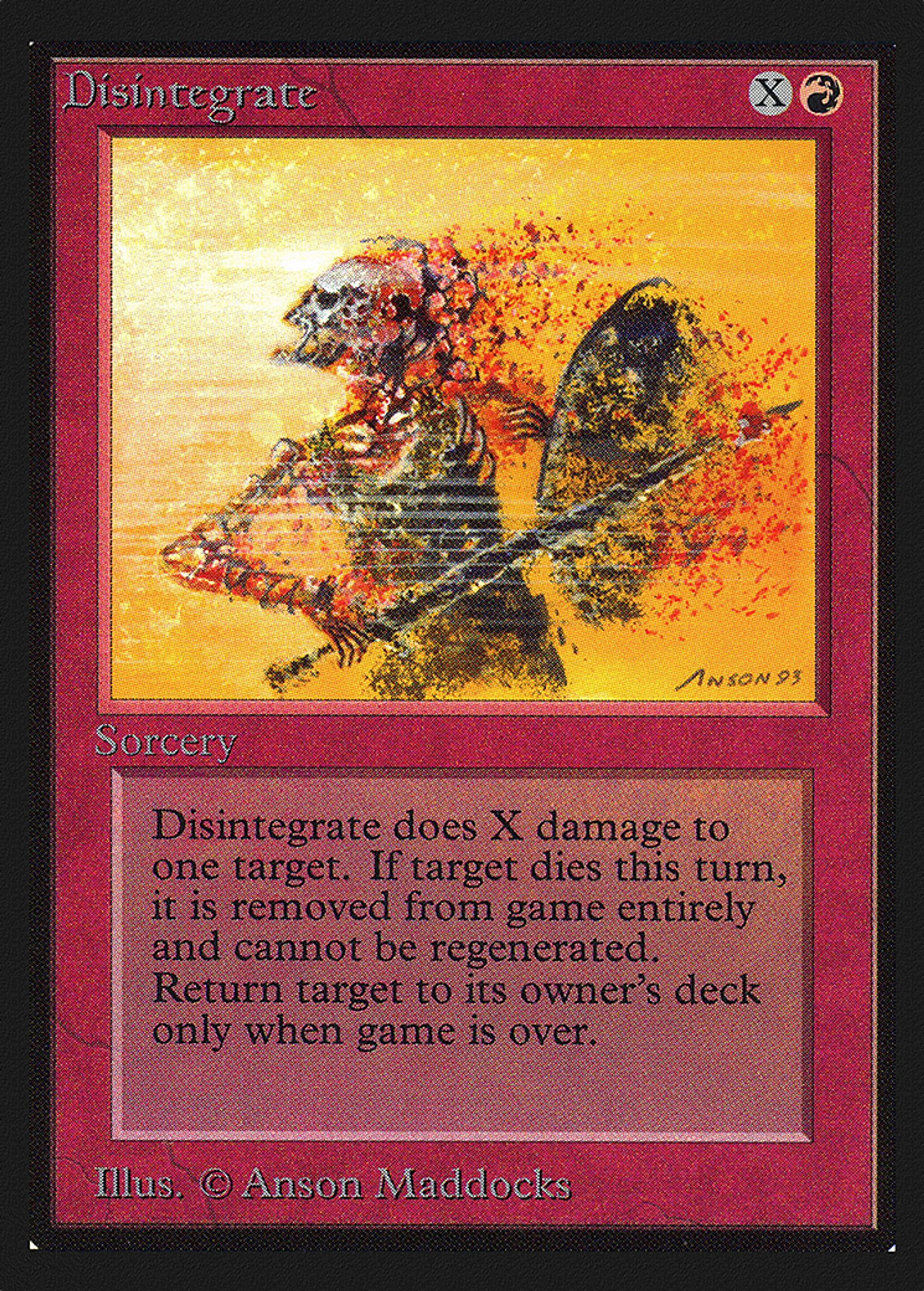 Désintégration — Collectors' Edition — Magic: The Gathering
