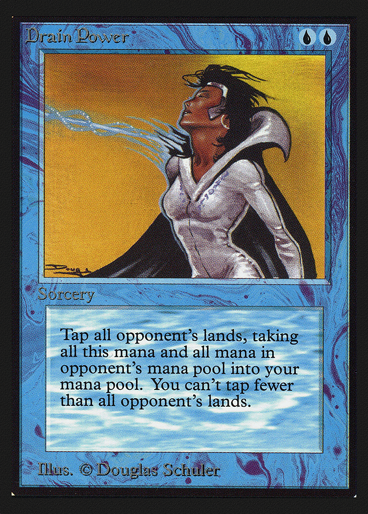 Drain Power — Collectors' Edition — Magic: The Gathering