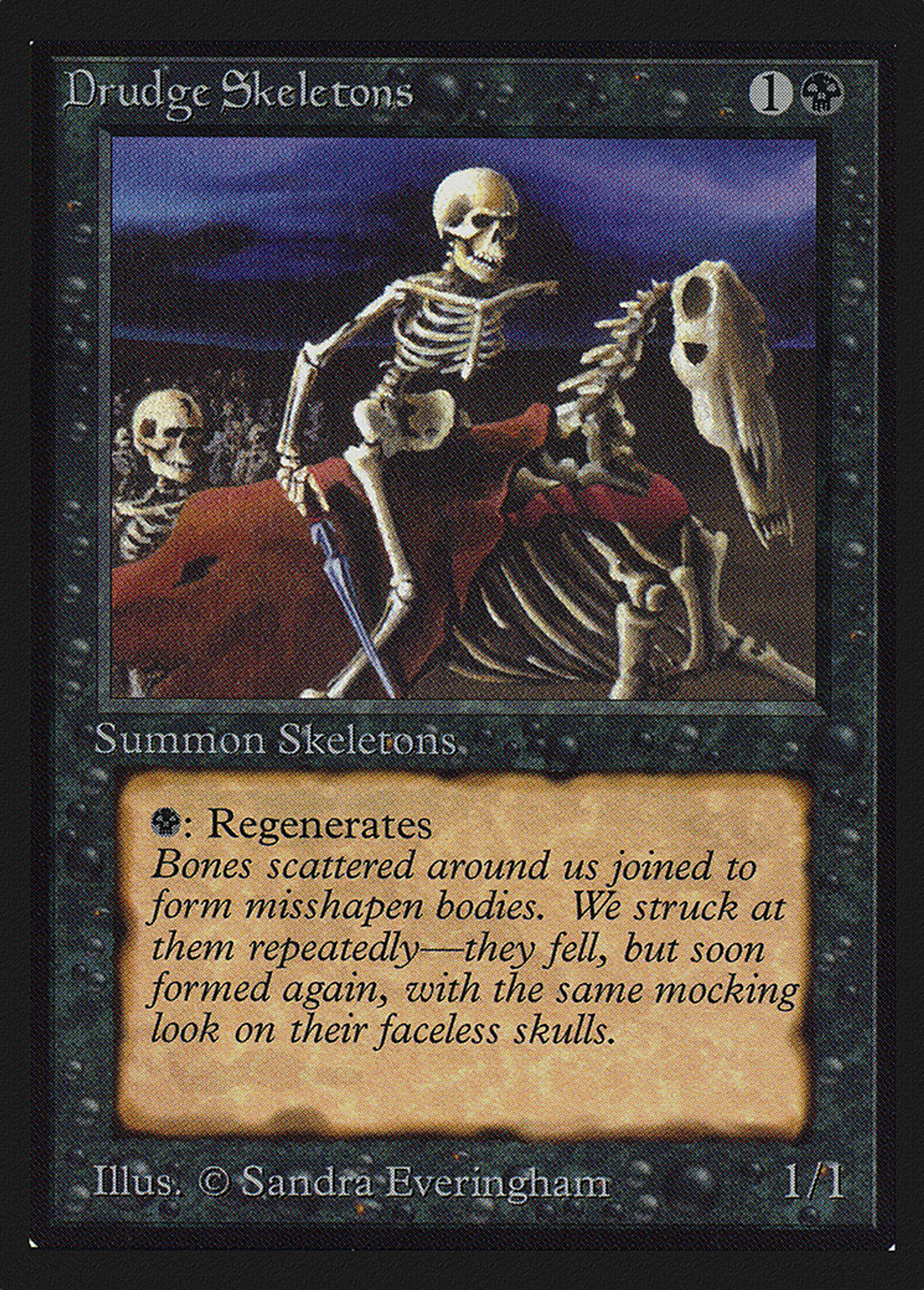 Squelettes serviles — Collectors' Edition — Magic: The Gathering