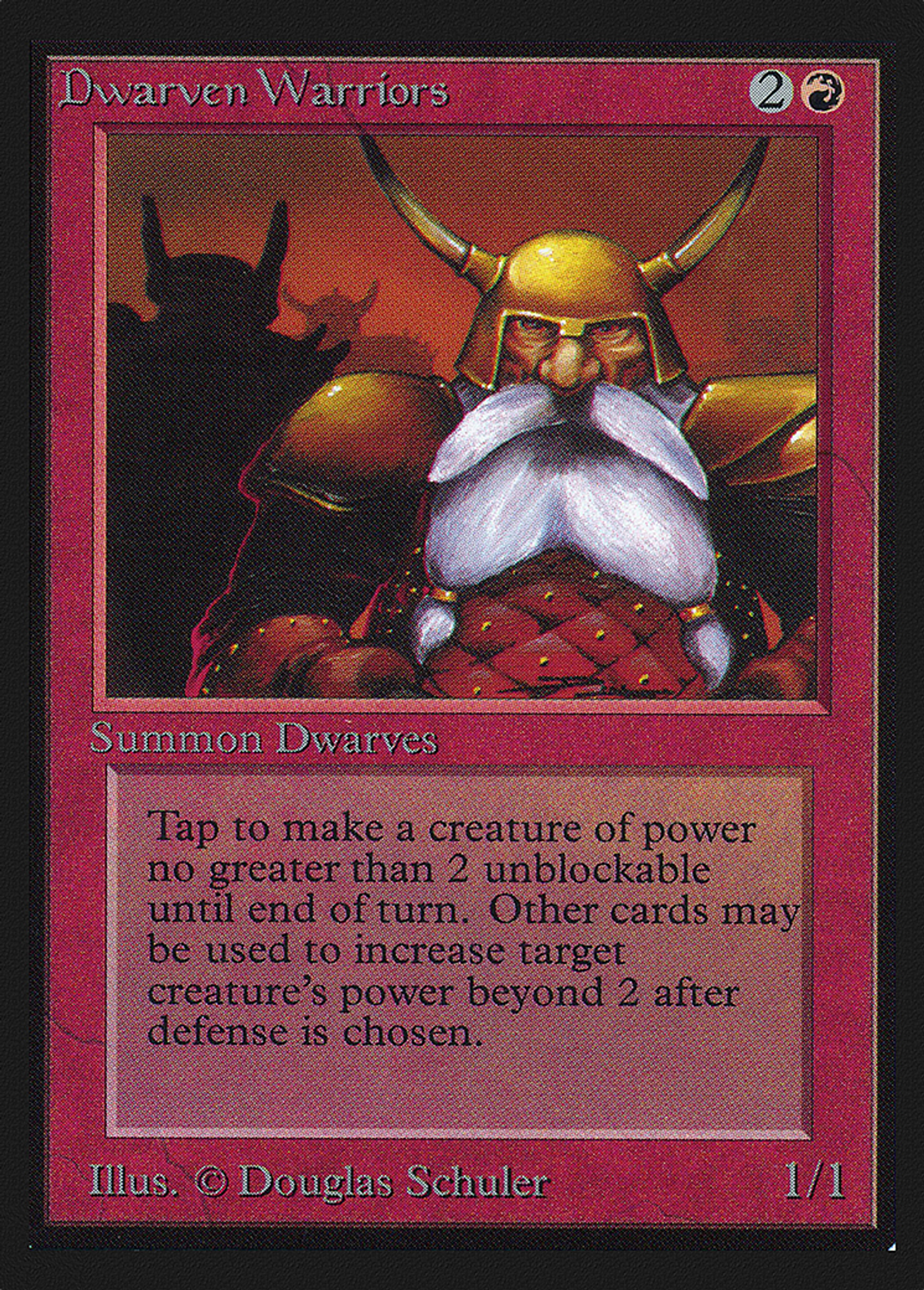 Guerriers nains — Collectors' Edition — Magic: The Gathering