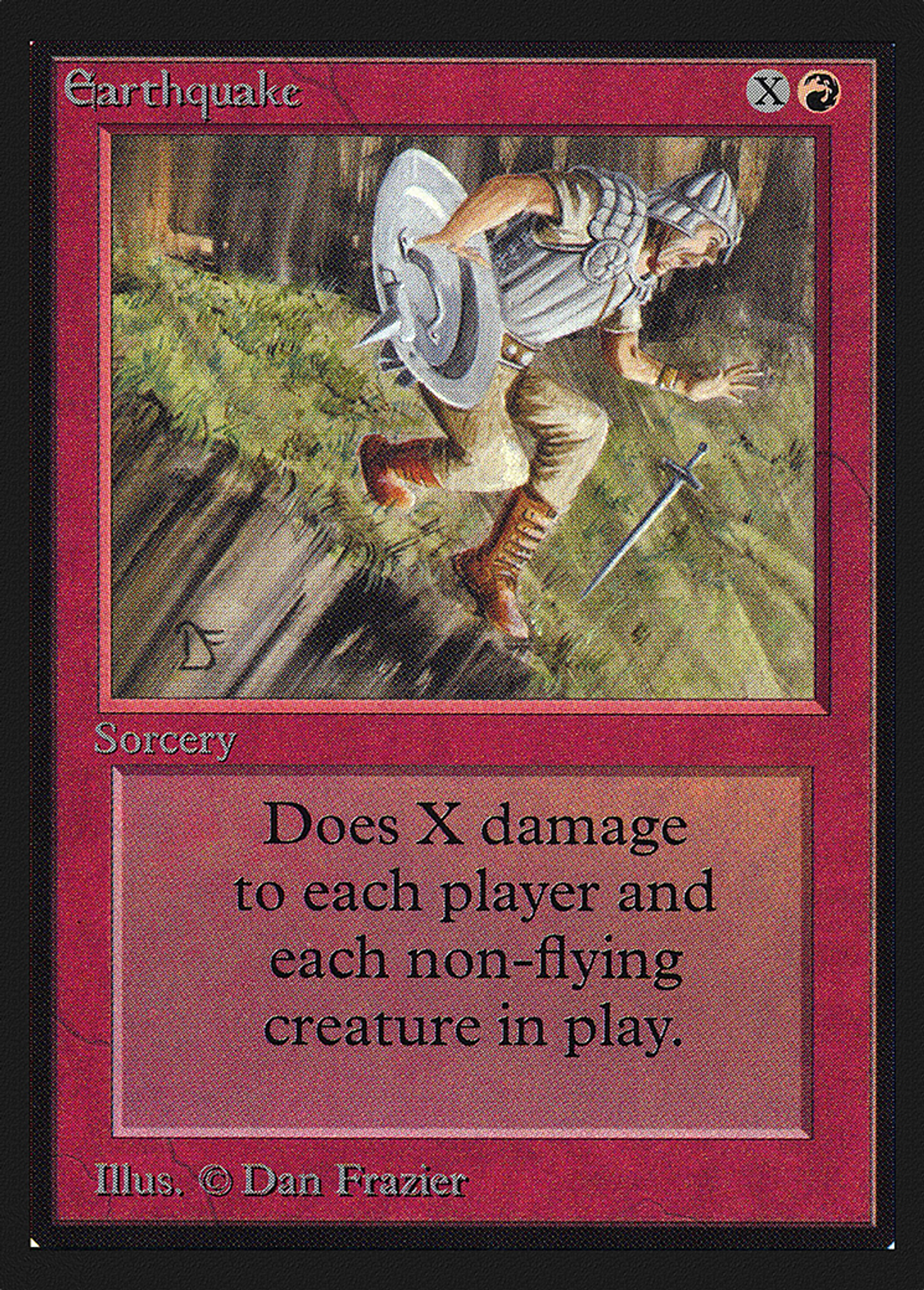 Earthquake — Collectors' Edition — Magic: The Gathering