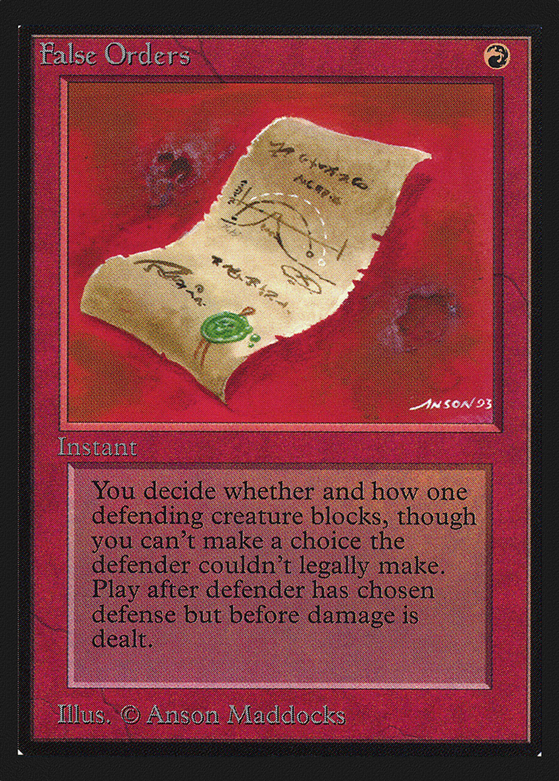 False Orders — Collectors' Edition — Magic: The Gathering