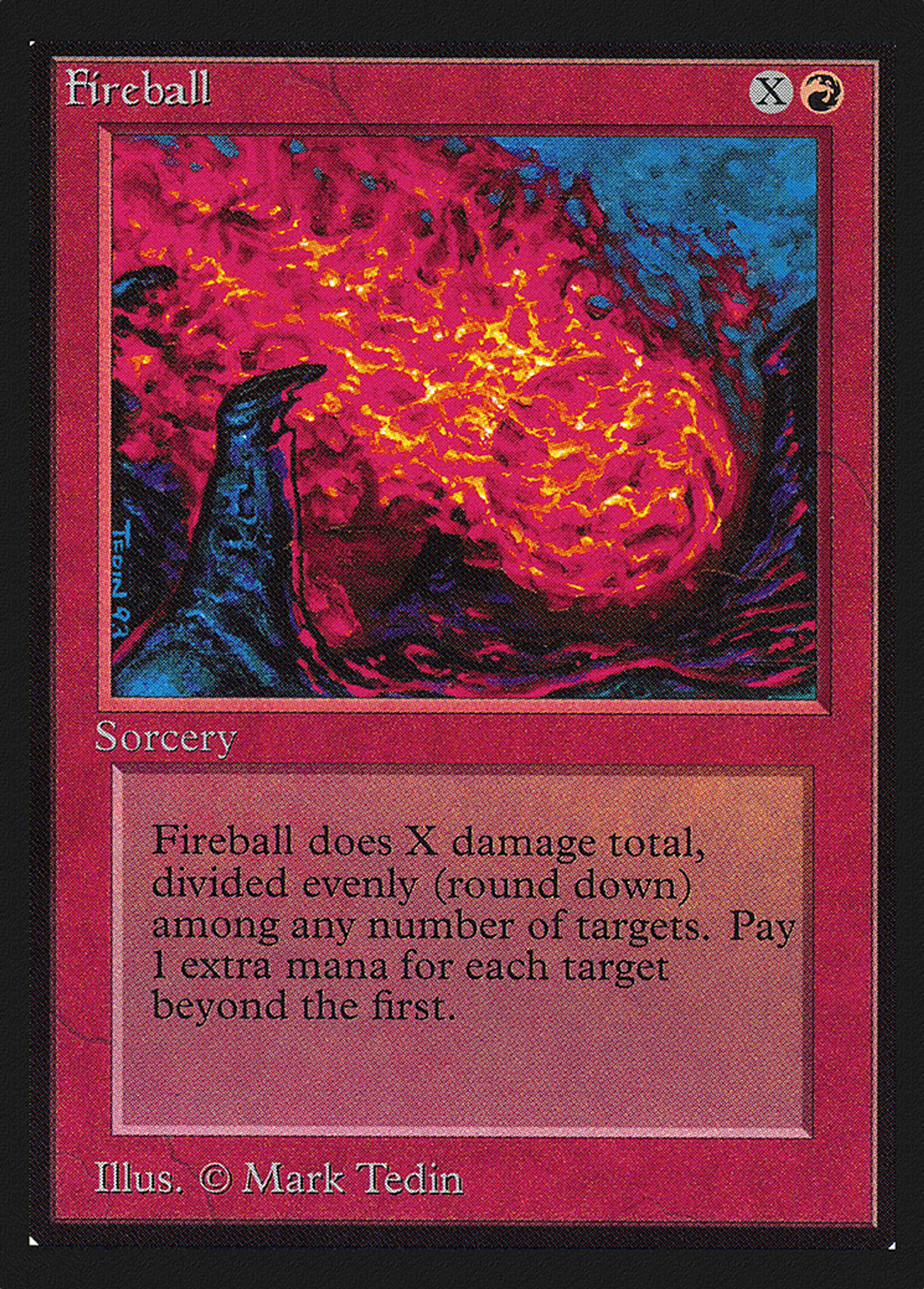 Fireball — Collectors' Edition — Magic: The Gathering