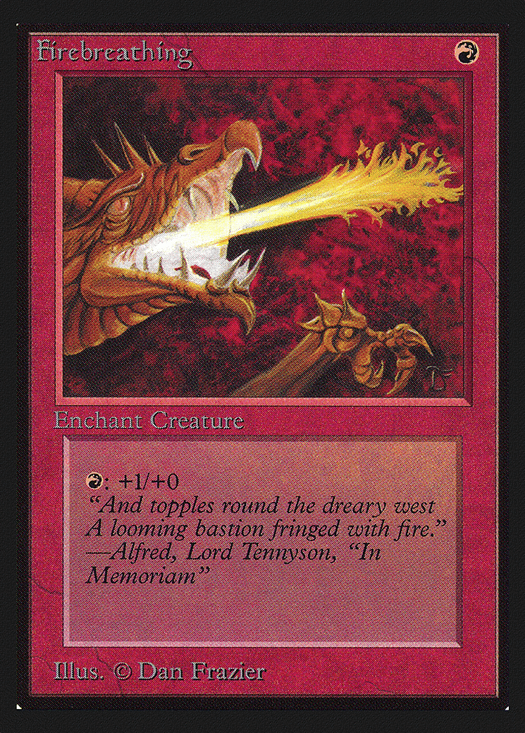 Firebreathing — Collectors' Edition — Magic: The Gathering