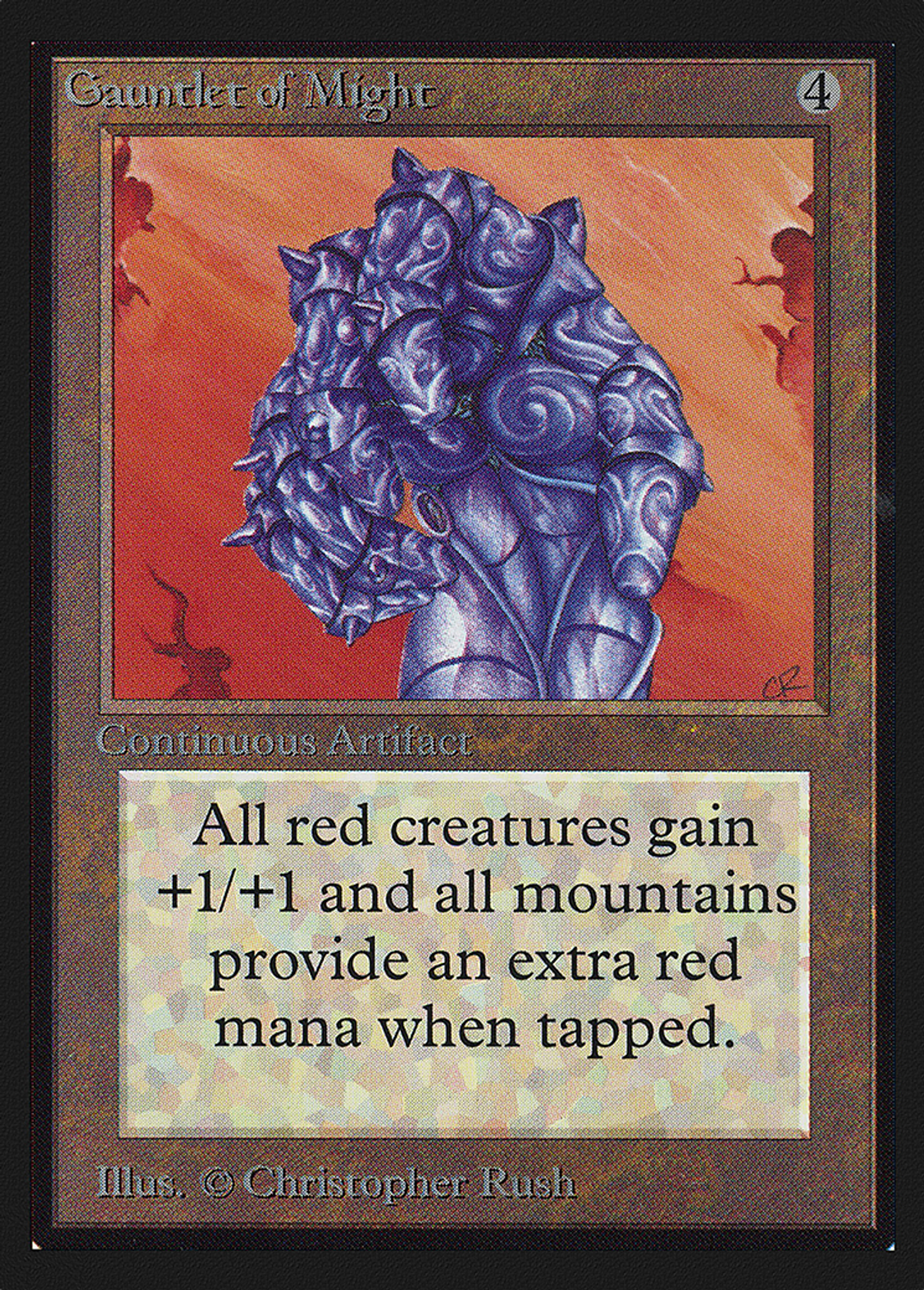 Gauntlet of Might — Collectors' Edition — Magic: The Gathering