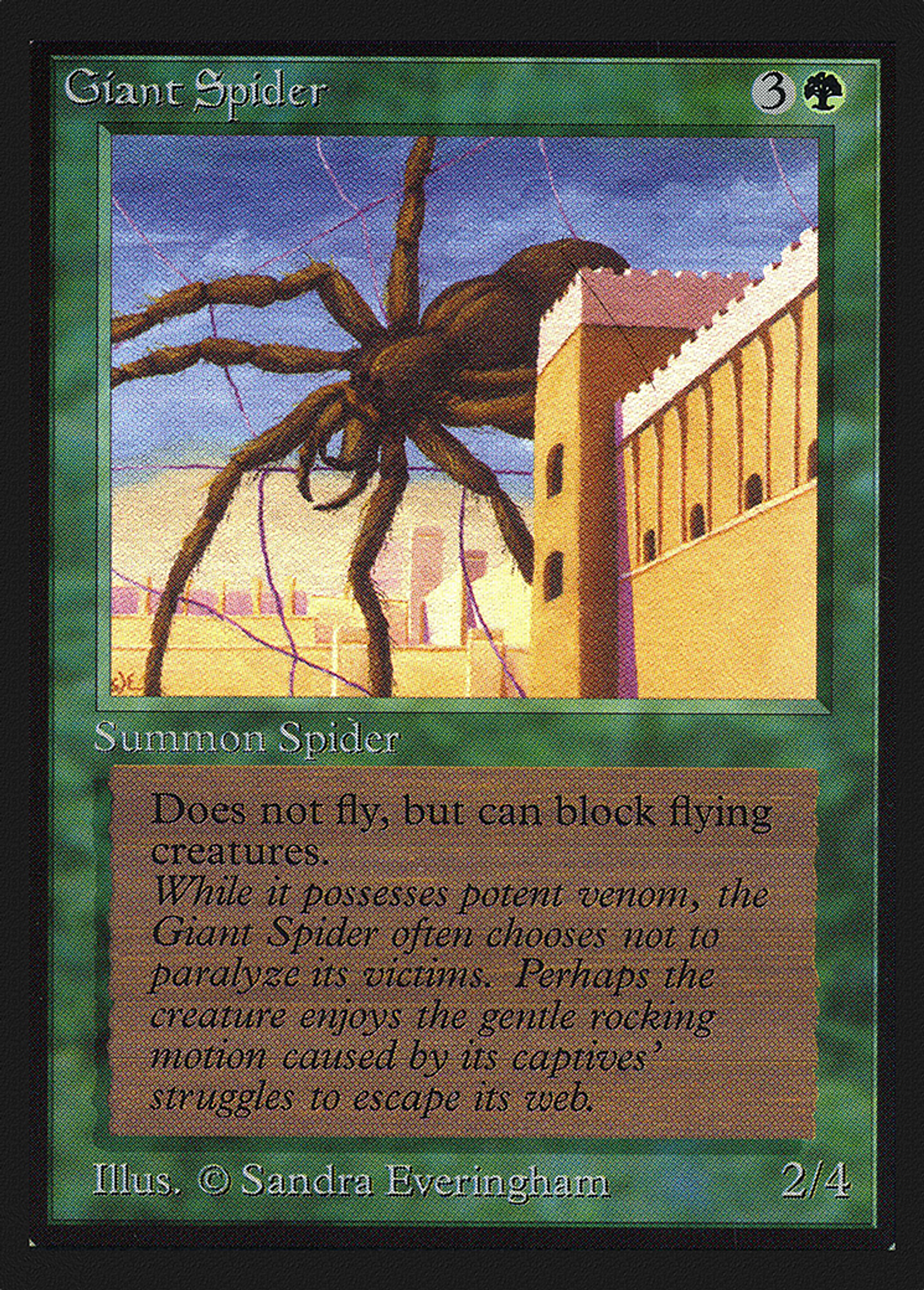 Giant Spider — Collectors' Edition — Magic: The Gathering