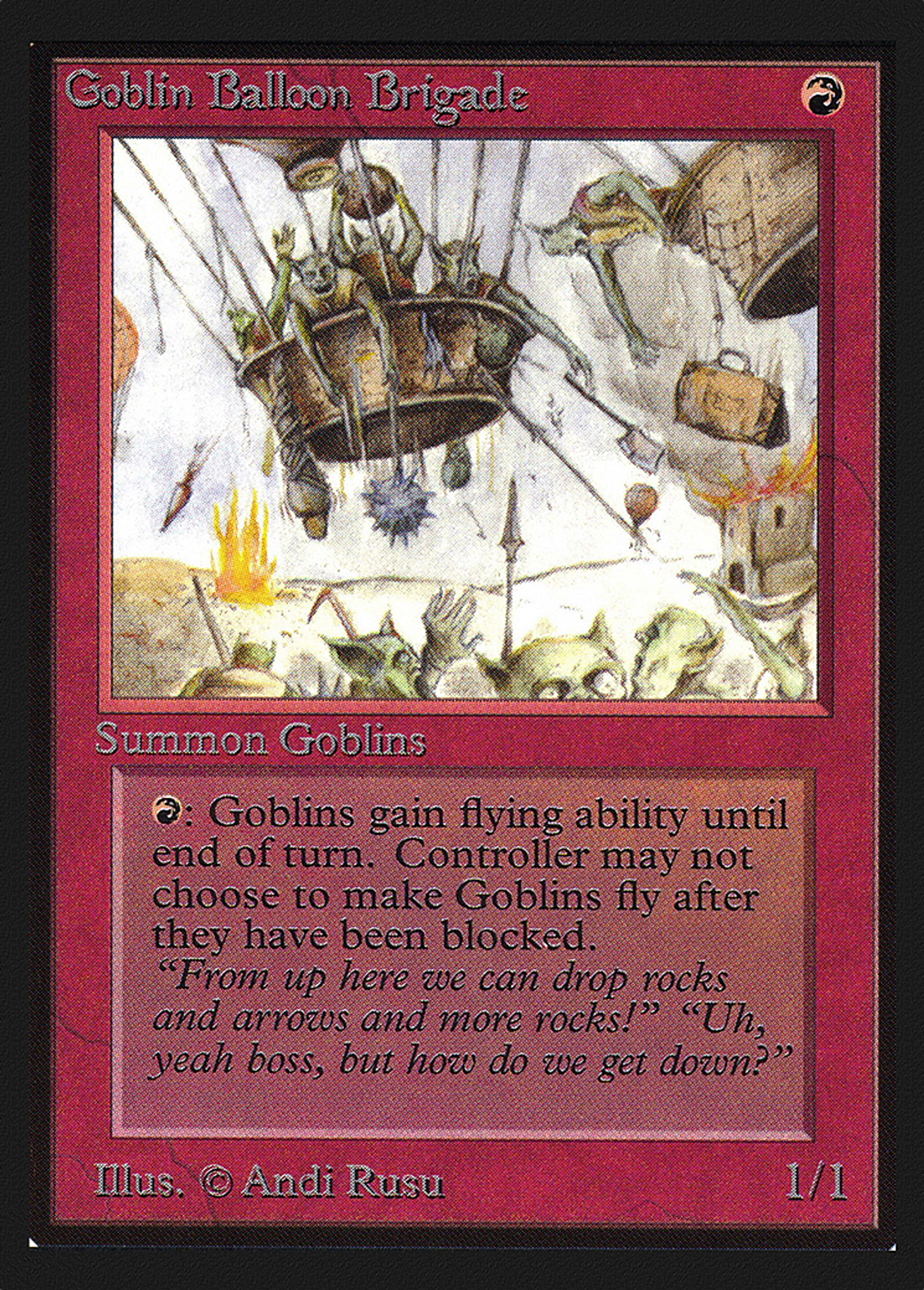 Goblin Balloon Brigade — Collectors' Edition — Magic: The Gathering