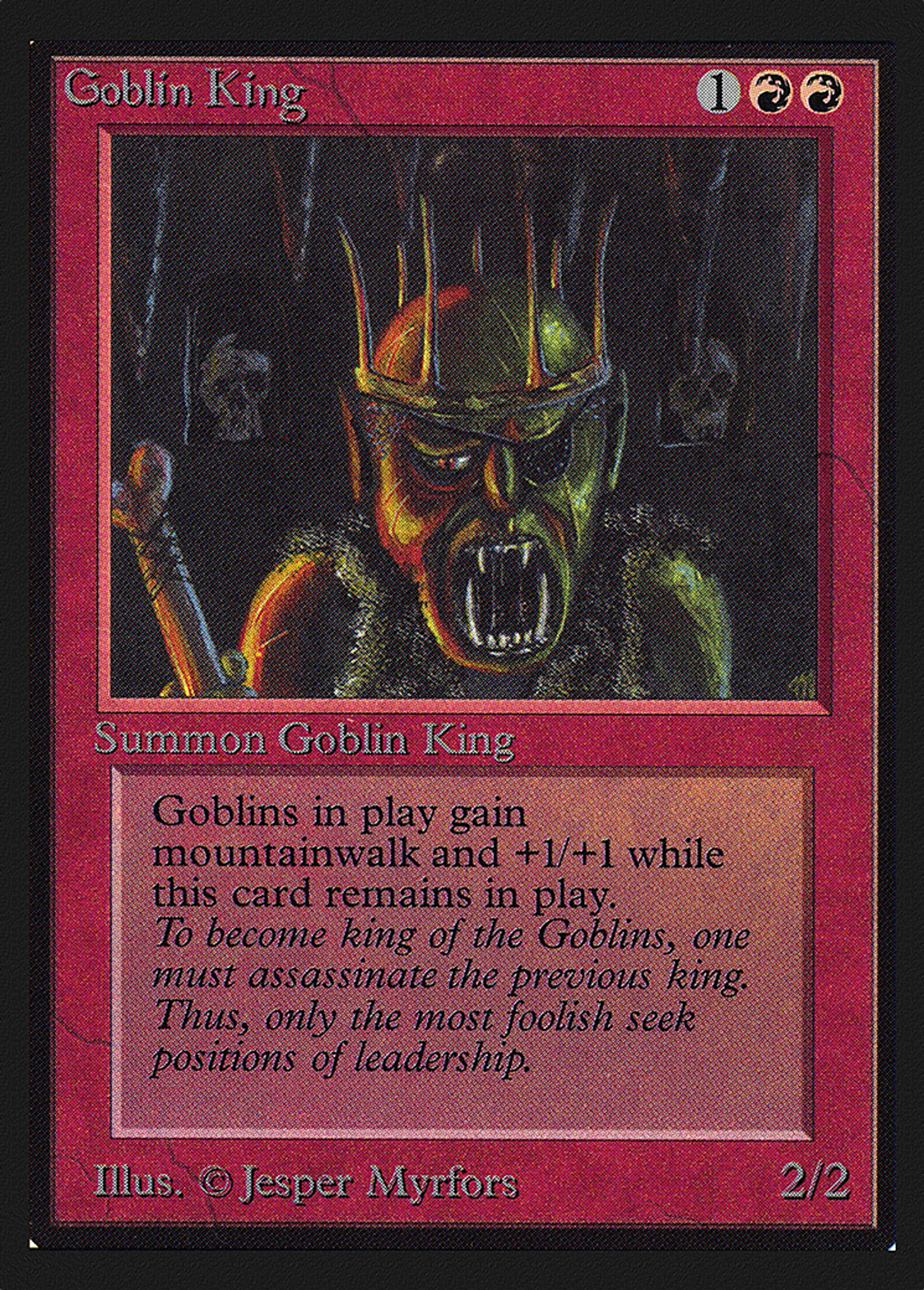 Goblin King — Collectors' Edition — Magic: The Gathering