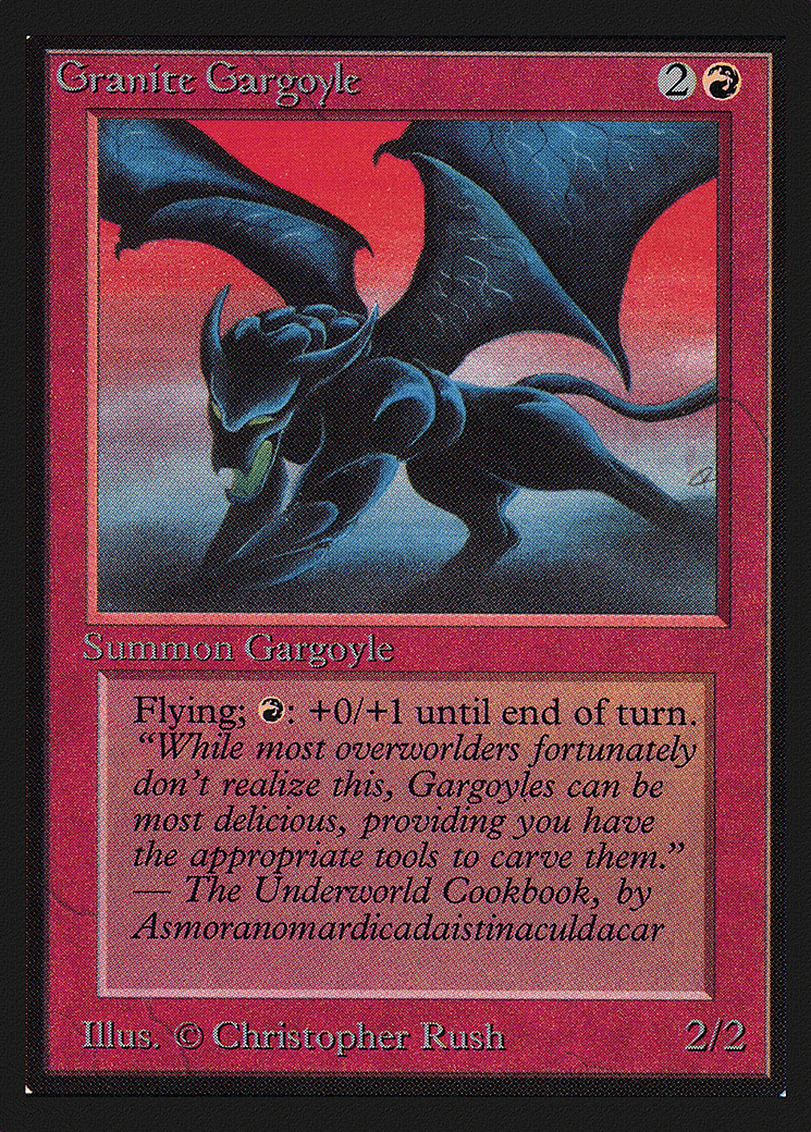 Granite Gargoyle — Collectors' Edition — Magic: The Gathering