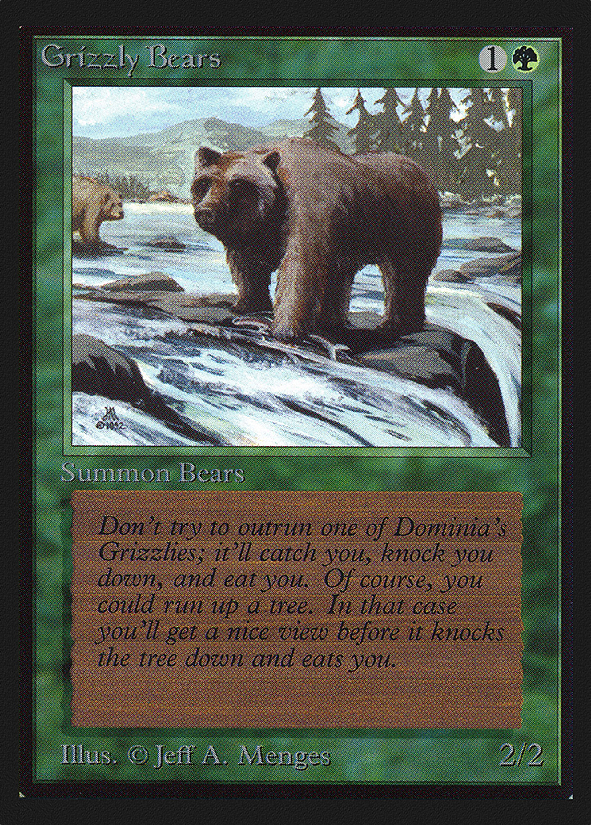 Grizzly Bears — Collectors' Edition — Magic: The Gathering