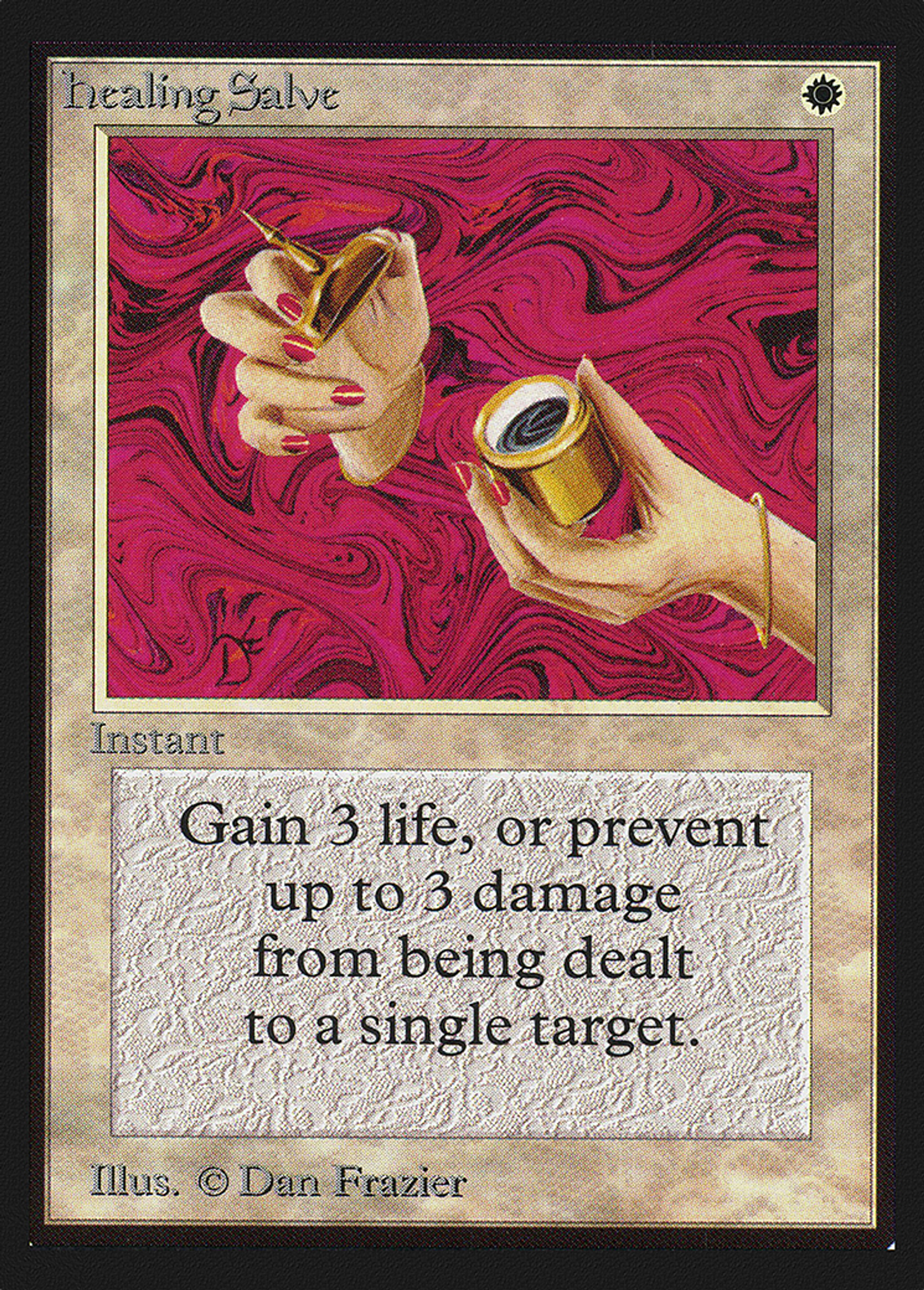 Healing Salve — Collectors' Edition — Magic: The Gathering