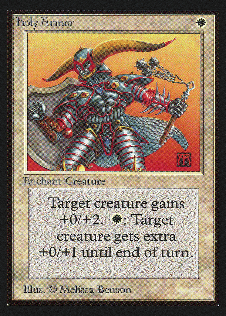 Holy Armor — Collectors' Edition — Magic: The Gathering
