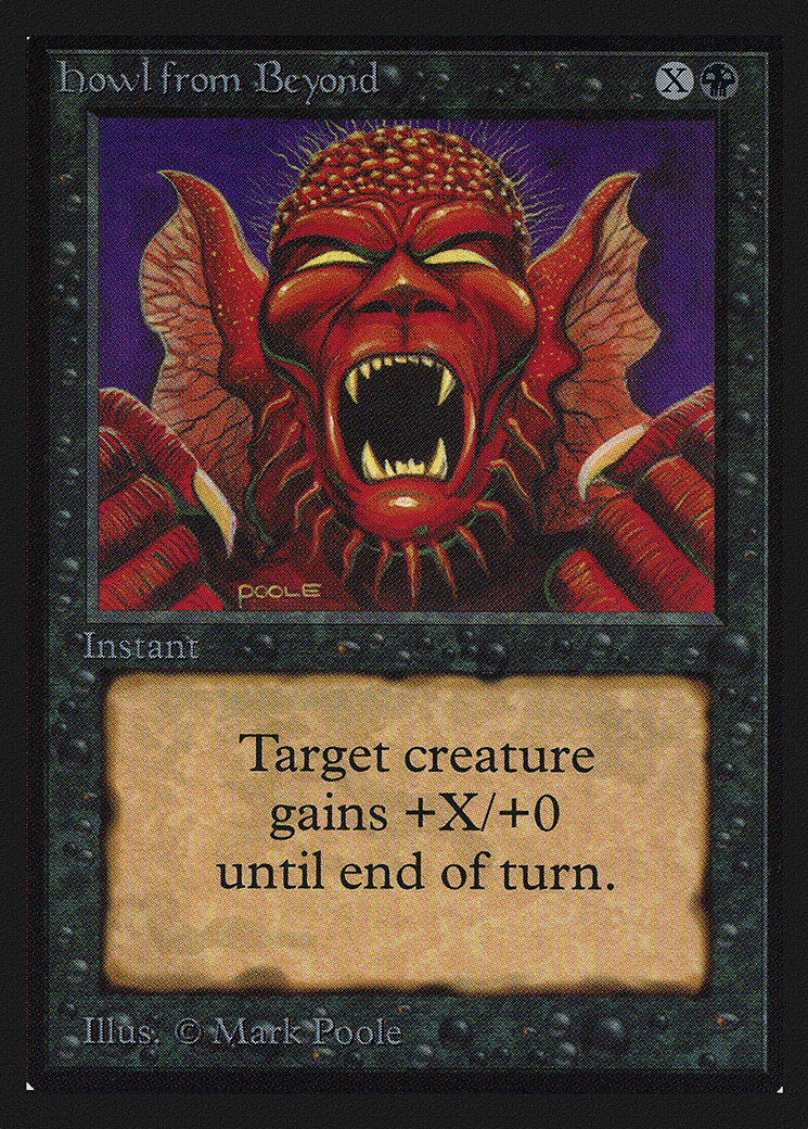 Howl from Beyond — Collectors' Edition — Magic: The Gathering