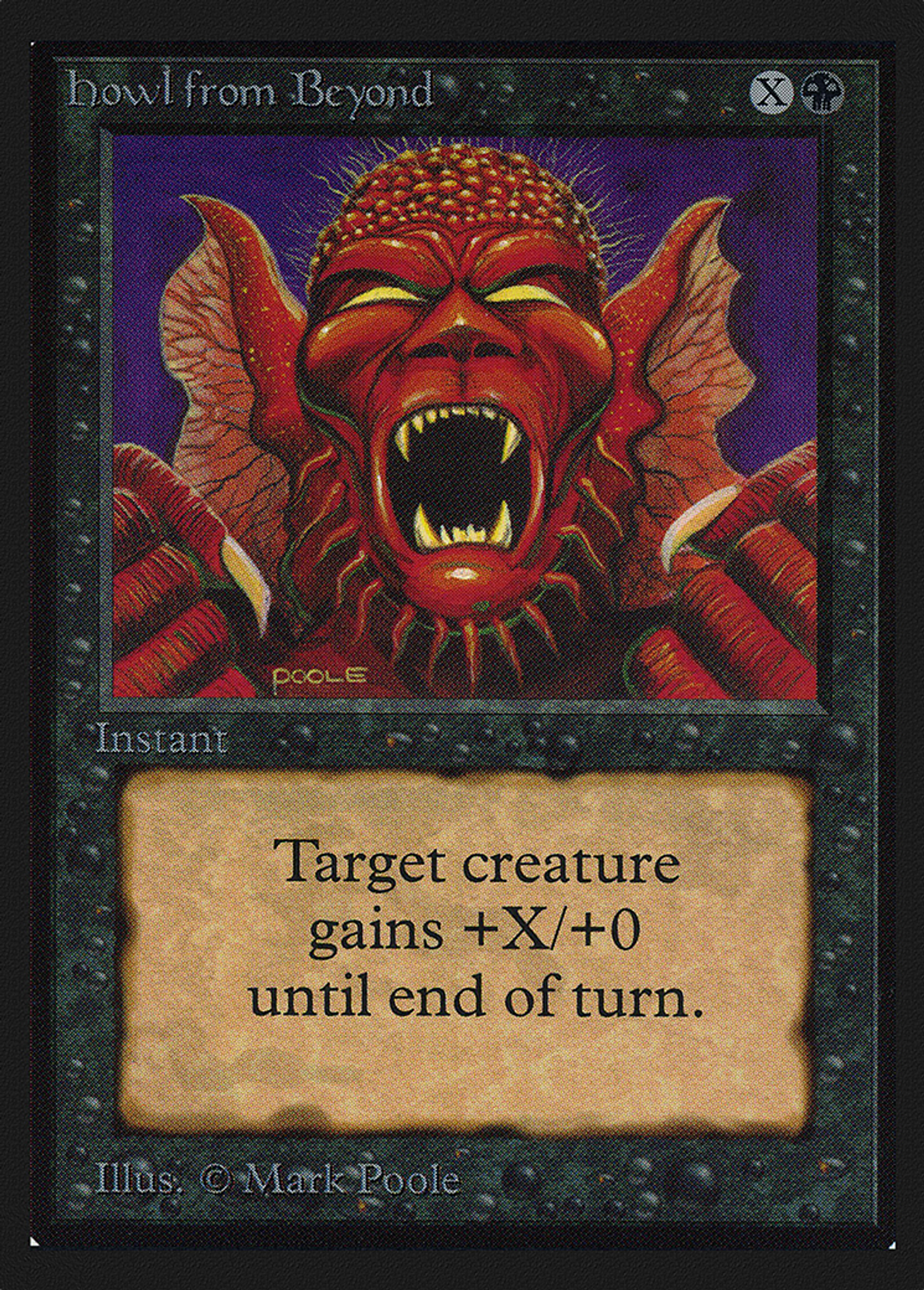 Rugissement de l'au-delà — Collectors' Edition — Magic: The Gathering