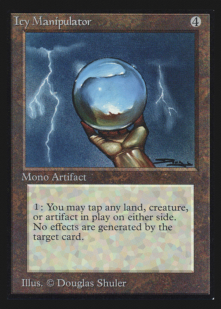 Icy Manipulator — Collectors' Edition — Magic: The Gathering