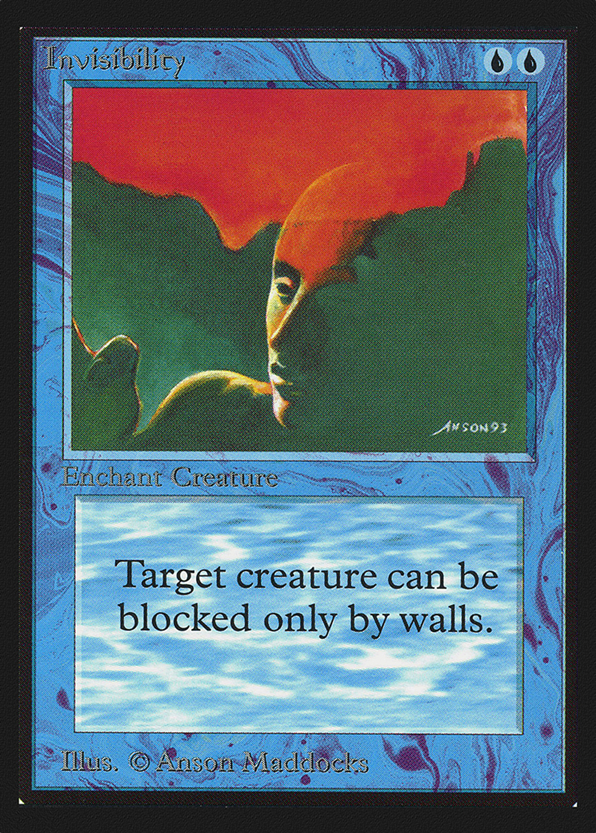 Invisibilité — Collectors' Edition — Magic: The Gathering