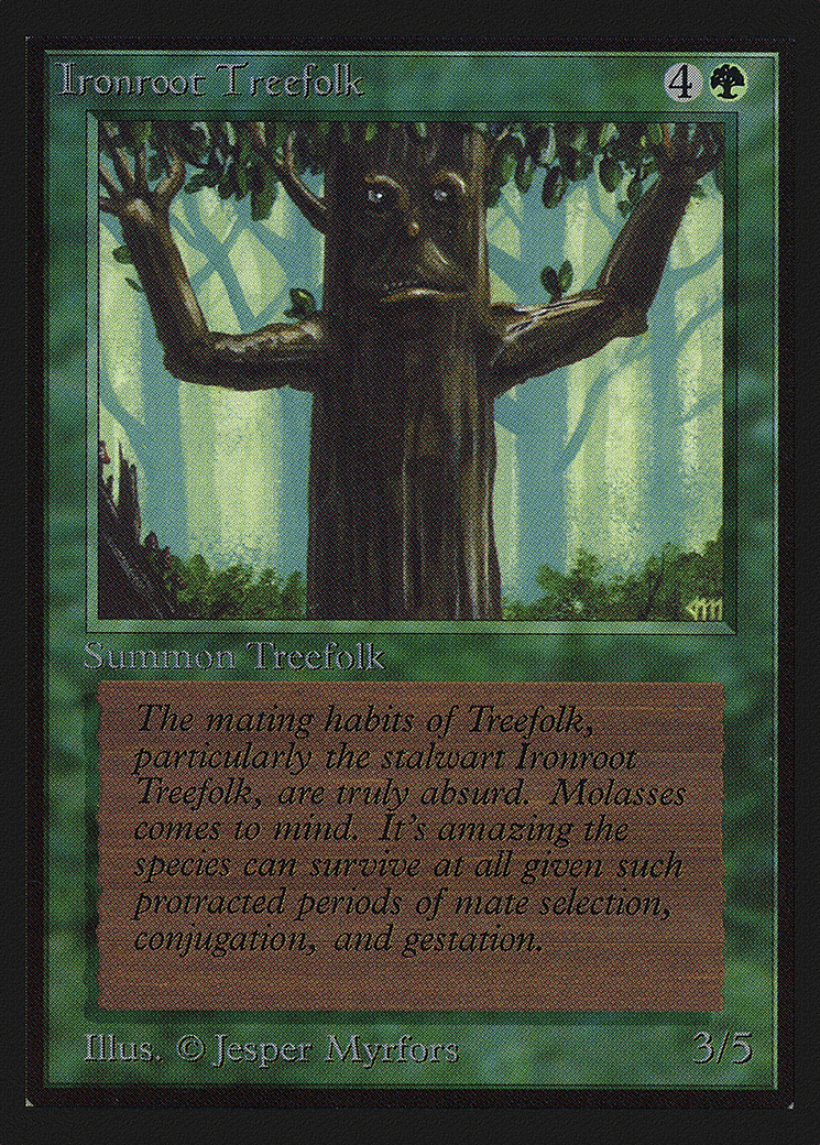 Ironroot Treefolk — Collectors' Edition — Magic: The Gathering