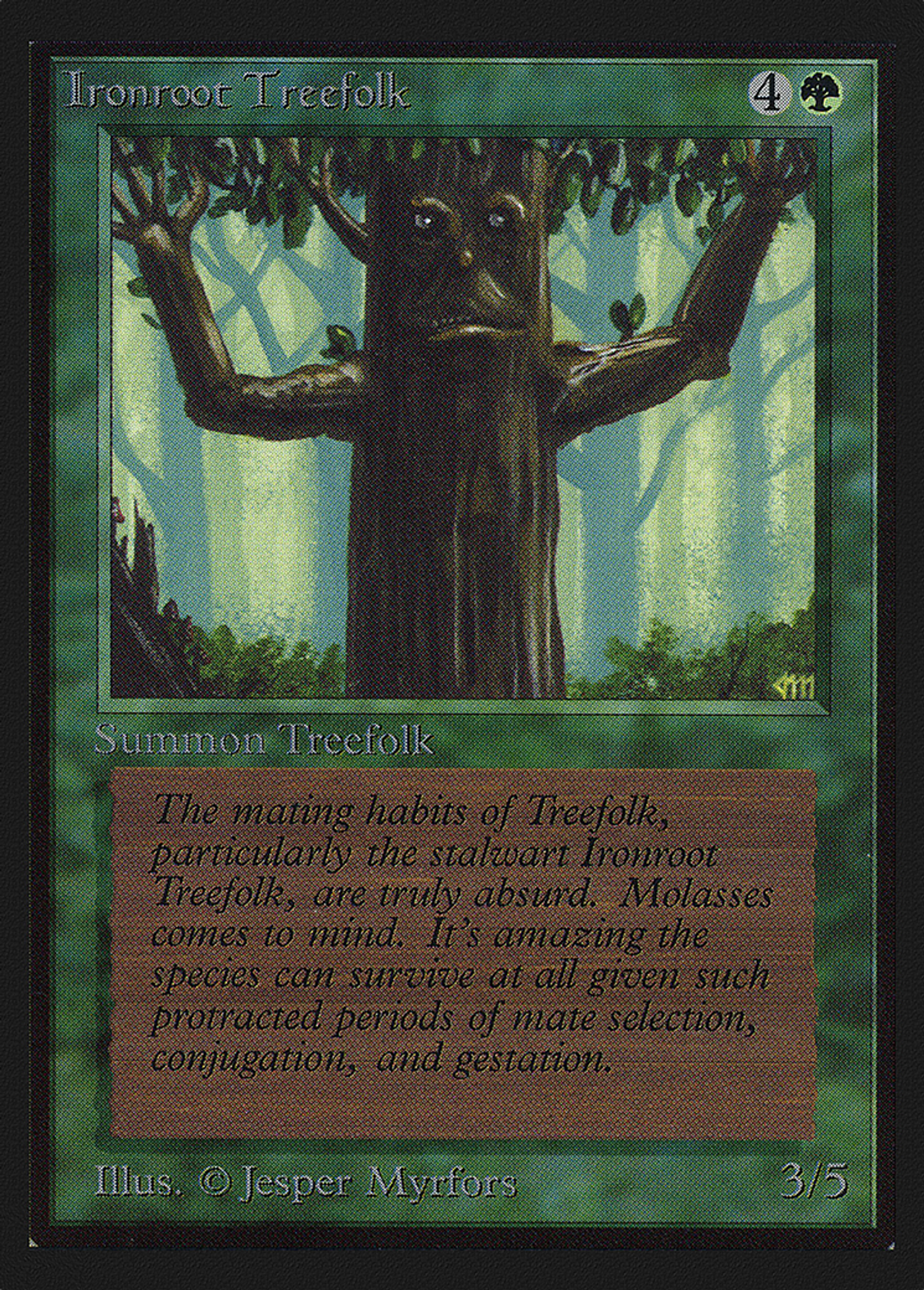 Ironroot Treefolk — Collectors' Edition — Magic: The Gathering