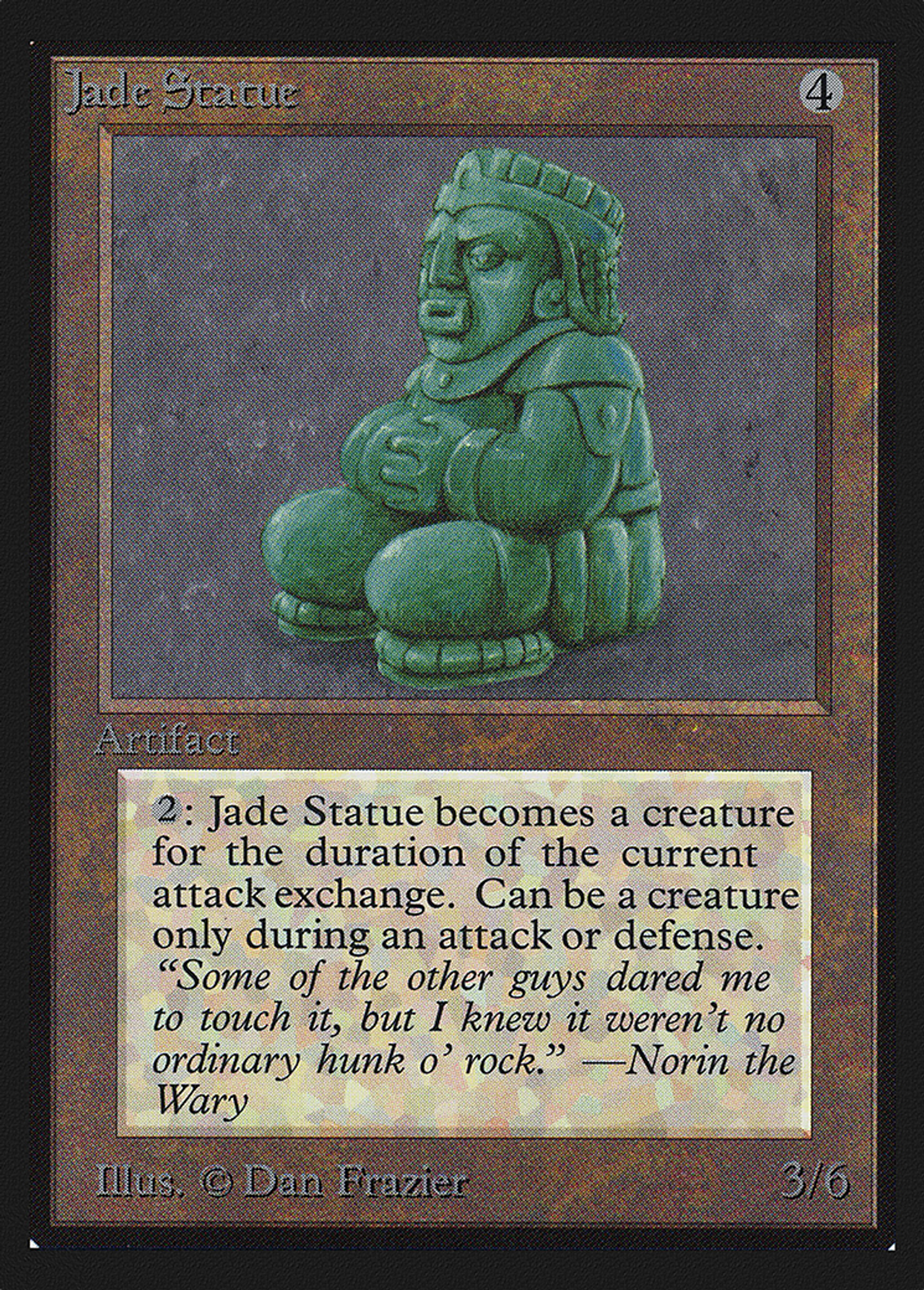 Jade Statue — Collectors' Edition — Magic: The Gathering