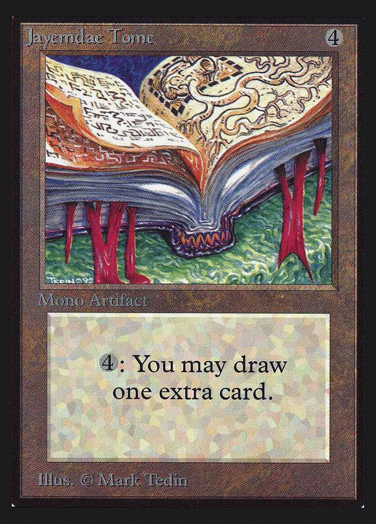 Jayemdae Tome — Collectors' Edition — Magic: The Gathering