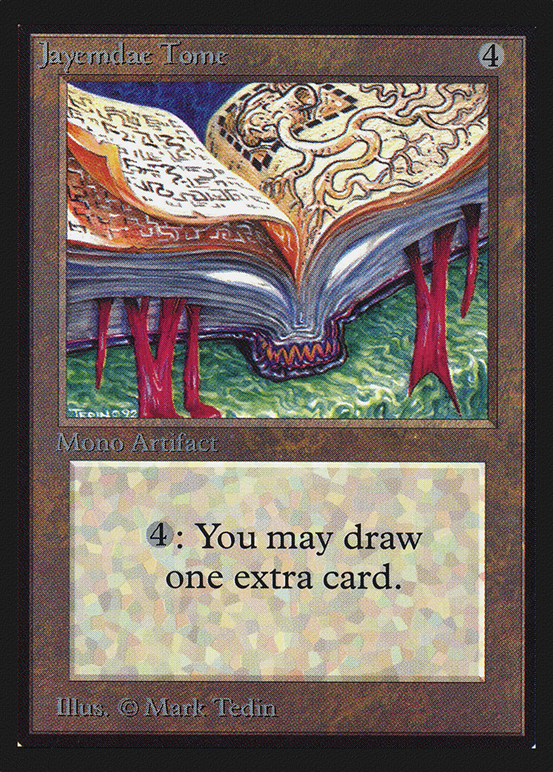 Jayemdae Tome — Collectors' Edition — Magic: The Gathering