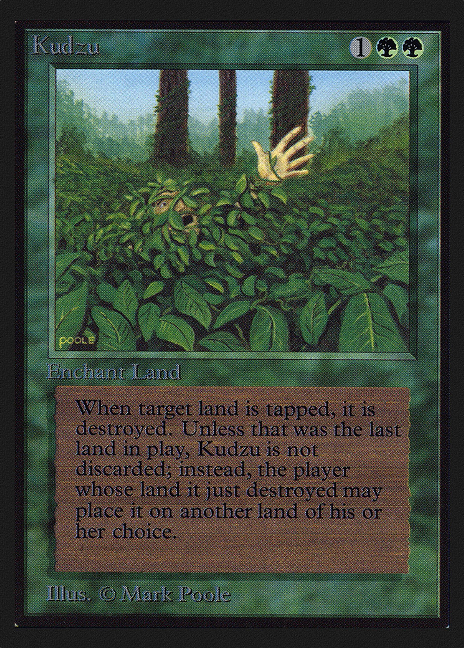 Kudzu — Collectors' Edition — Magic: The Gathering