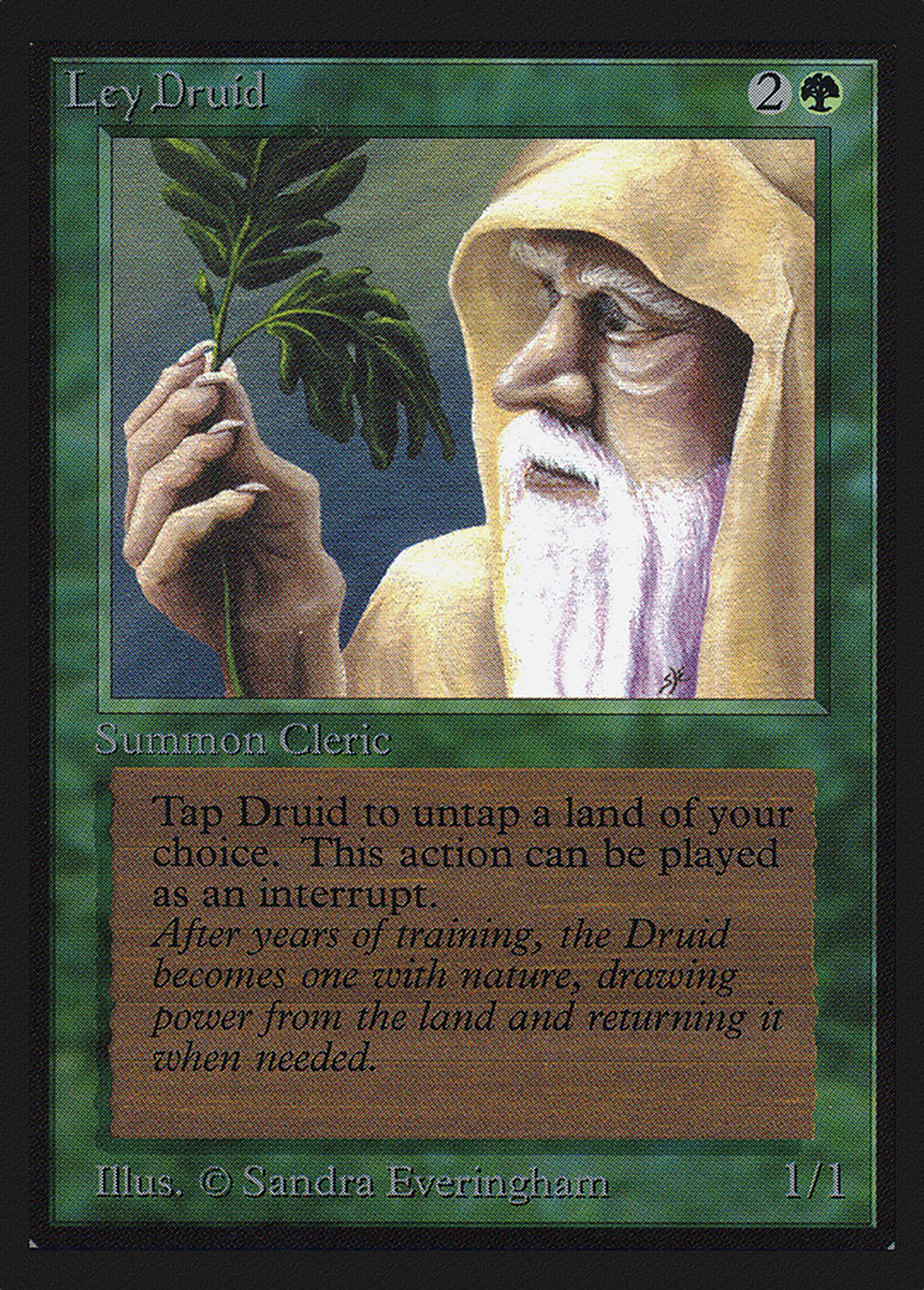 Ley Druid — Collectors' Edition — Magic: The Gathering