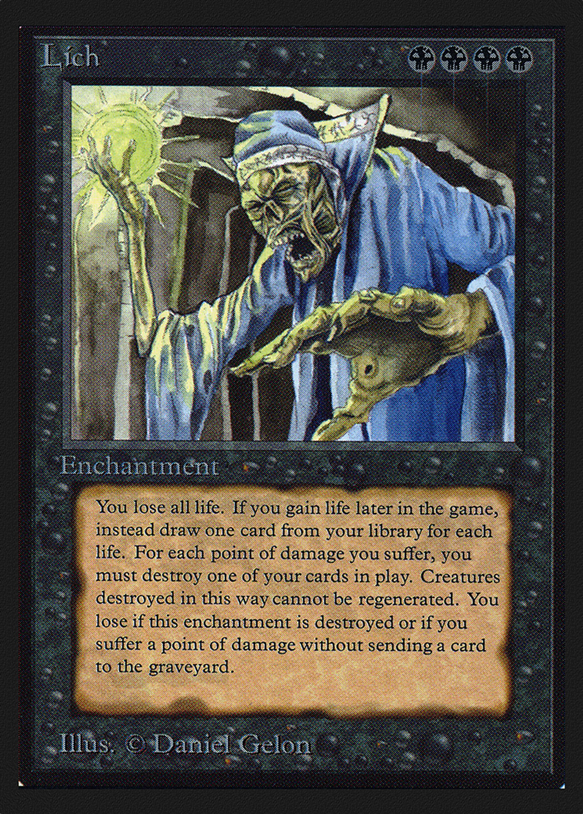 Lich — Collectors' Edition — Magic: The Gathering
