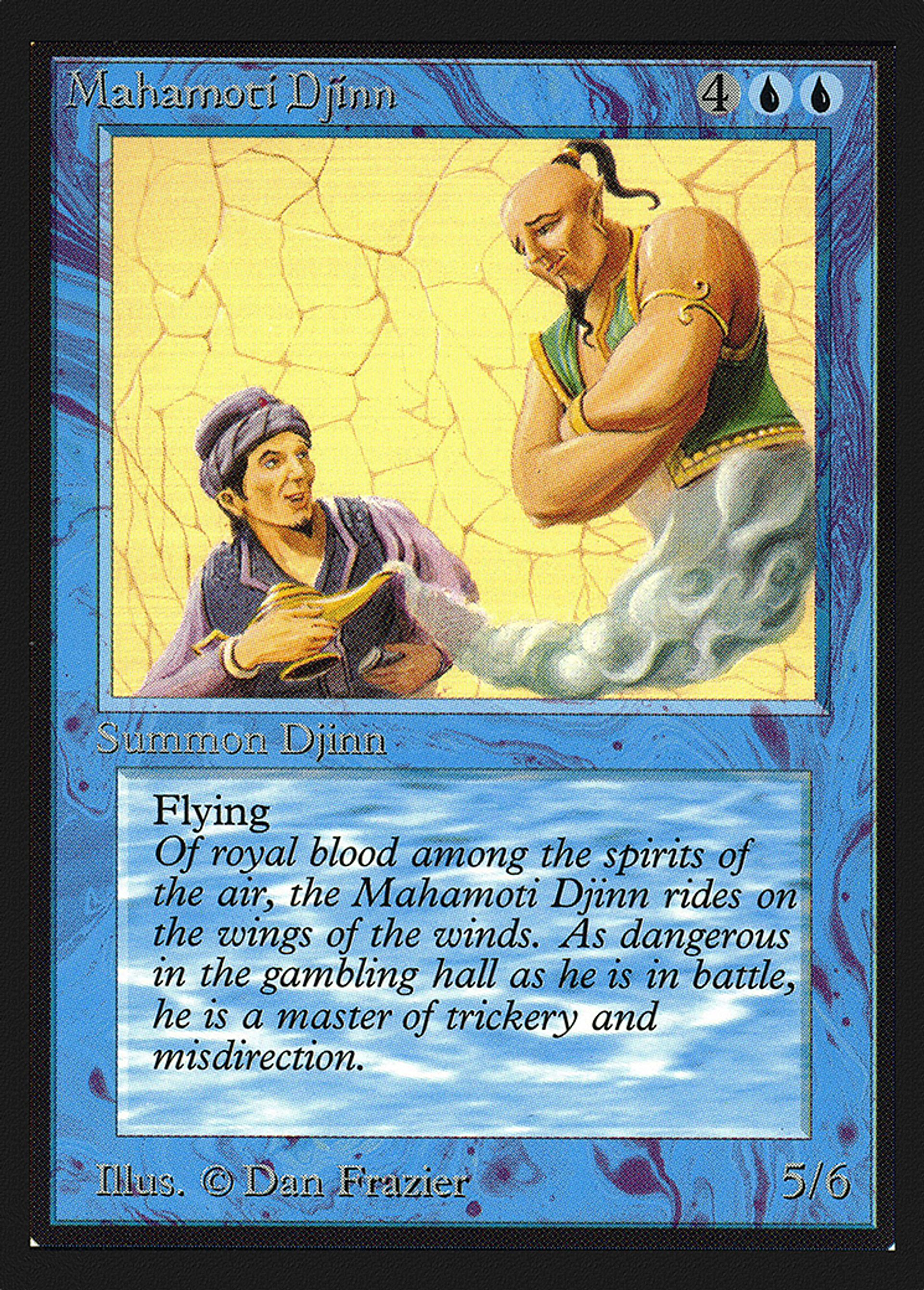 Djinn mahâmot — Collectors' Edition — Magic: The Gathering