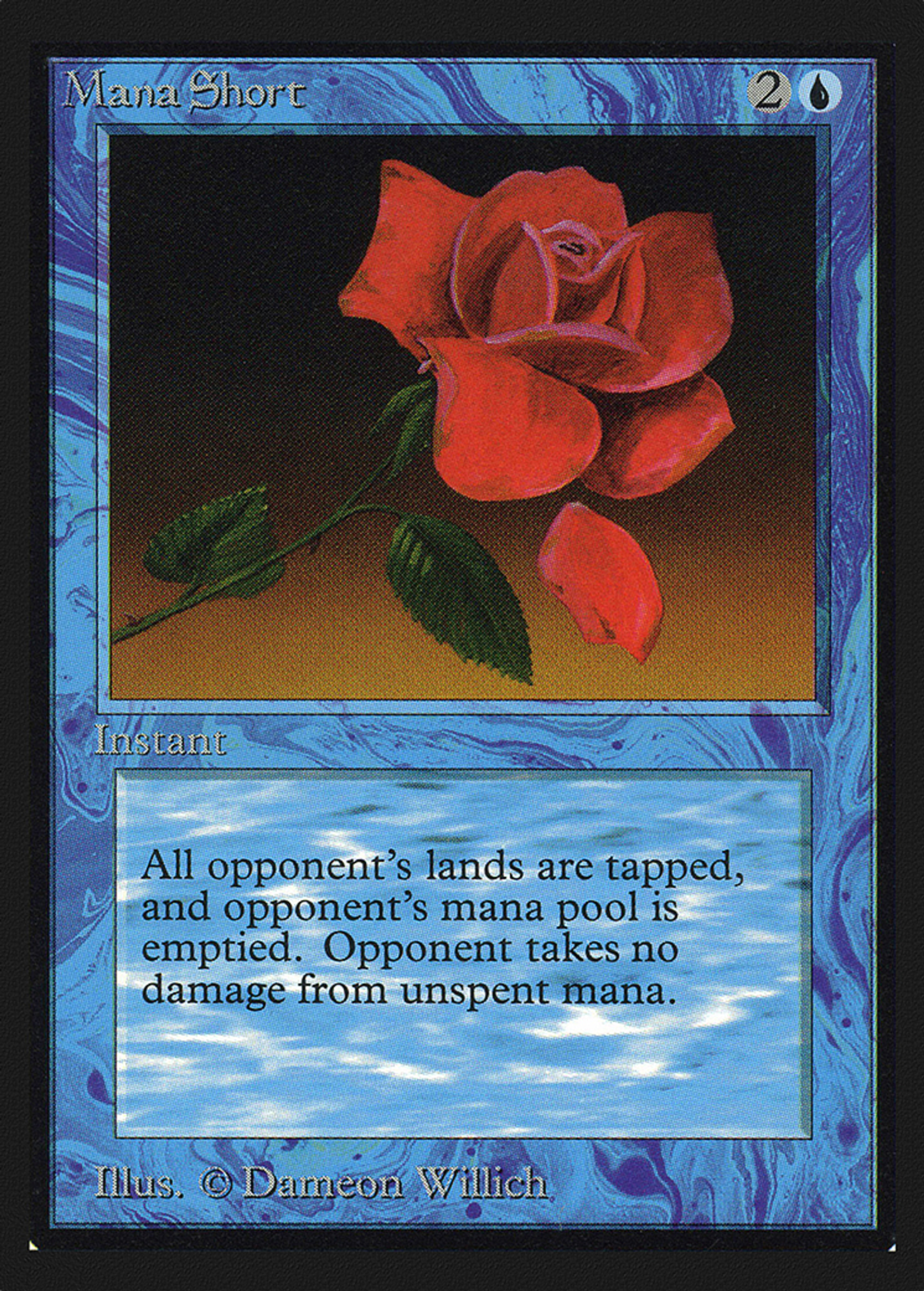 Pénurie de mana — Collectors' Edition — Magic: The Gathering