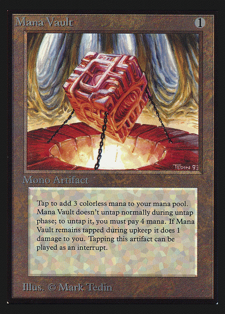 Mana Vault — Collectors' Edition — Magic: The Gathering