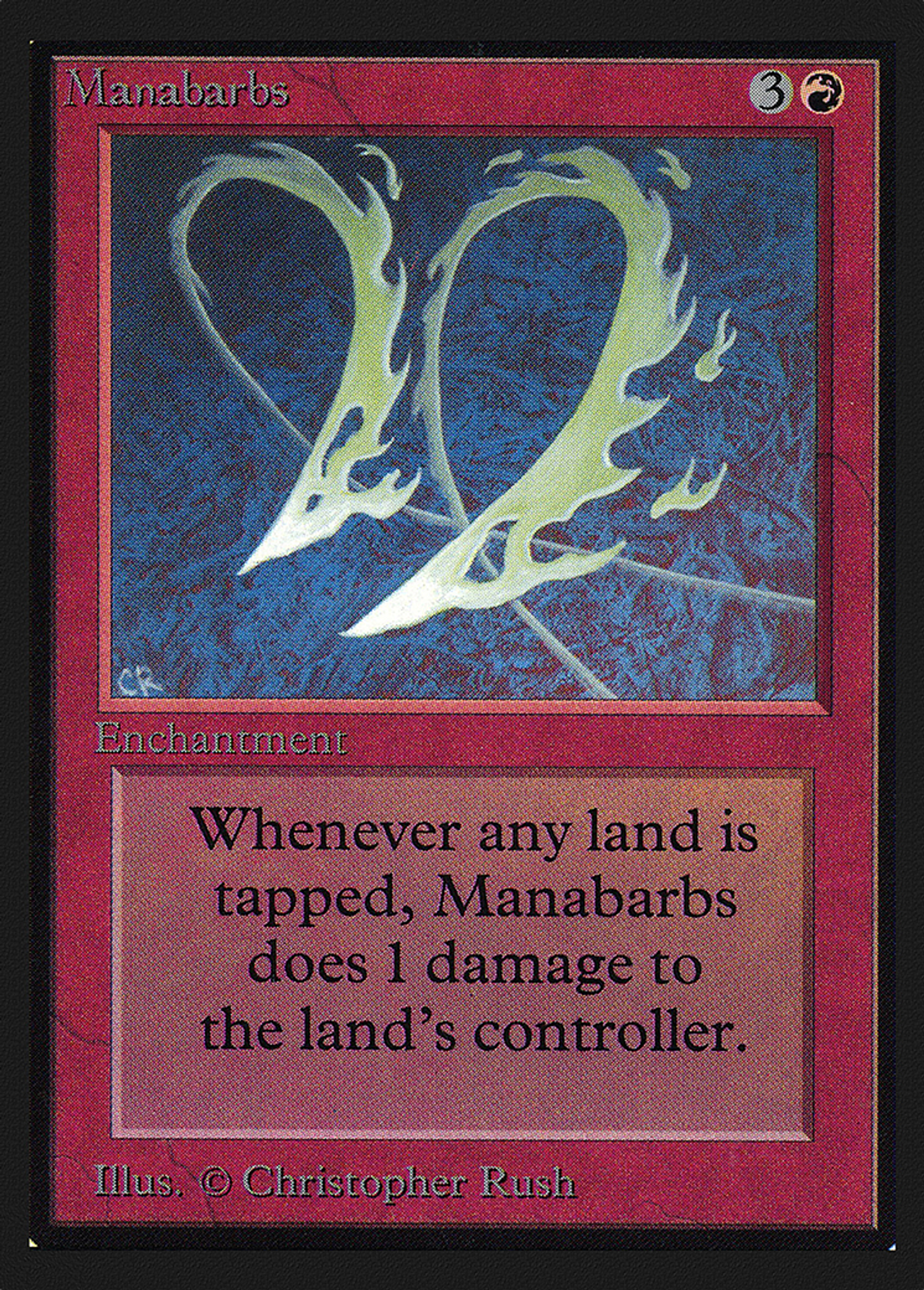 Manabarbs — Collectors' Edition — Magic: The Gathering