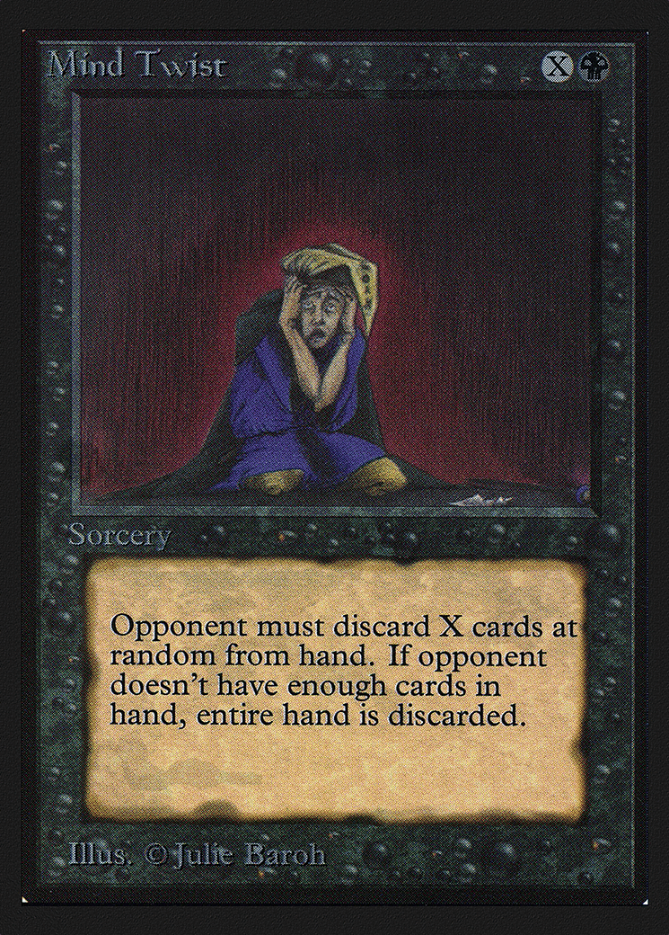 Mind Twist — Collectors' Edition — Magic: The Gathering