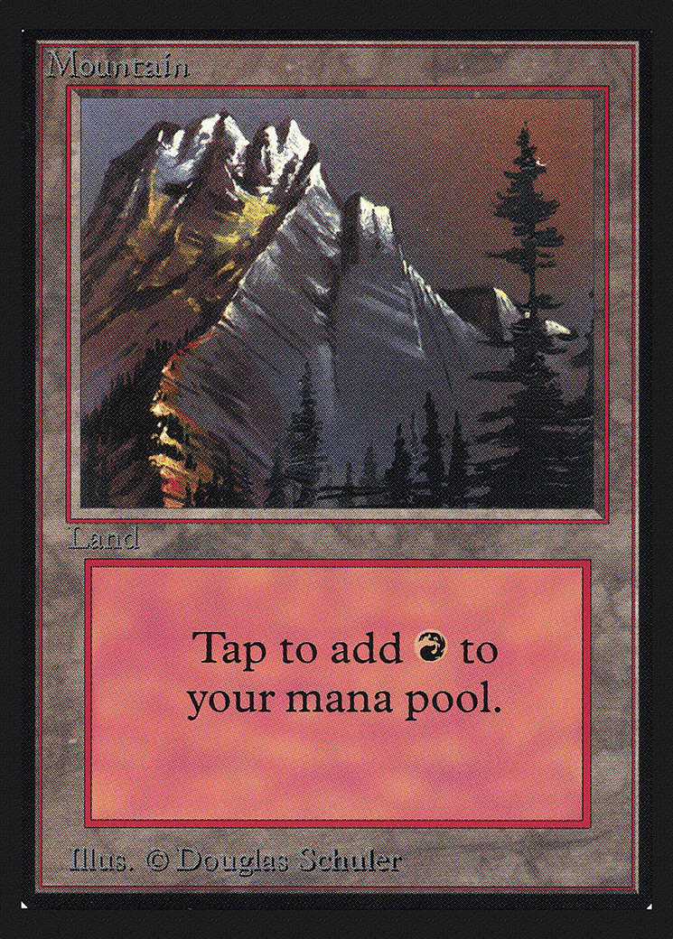 Montagne — Collectors' Edition — Magic: The Gathering