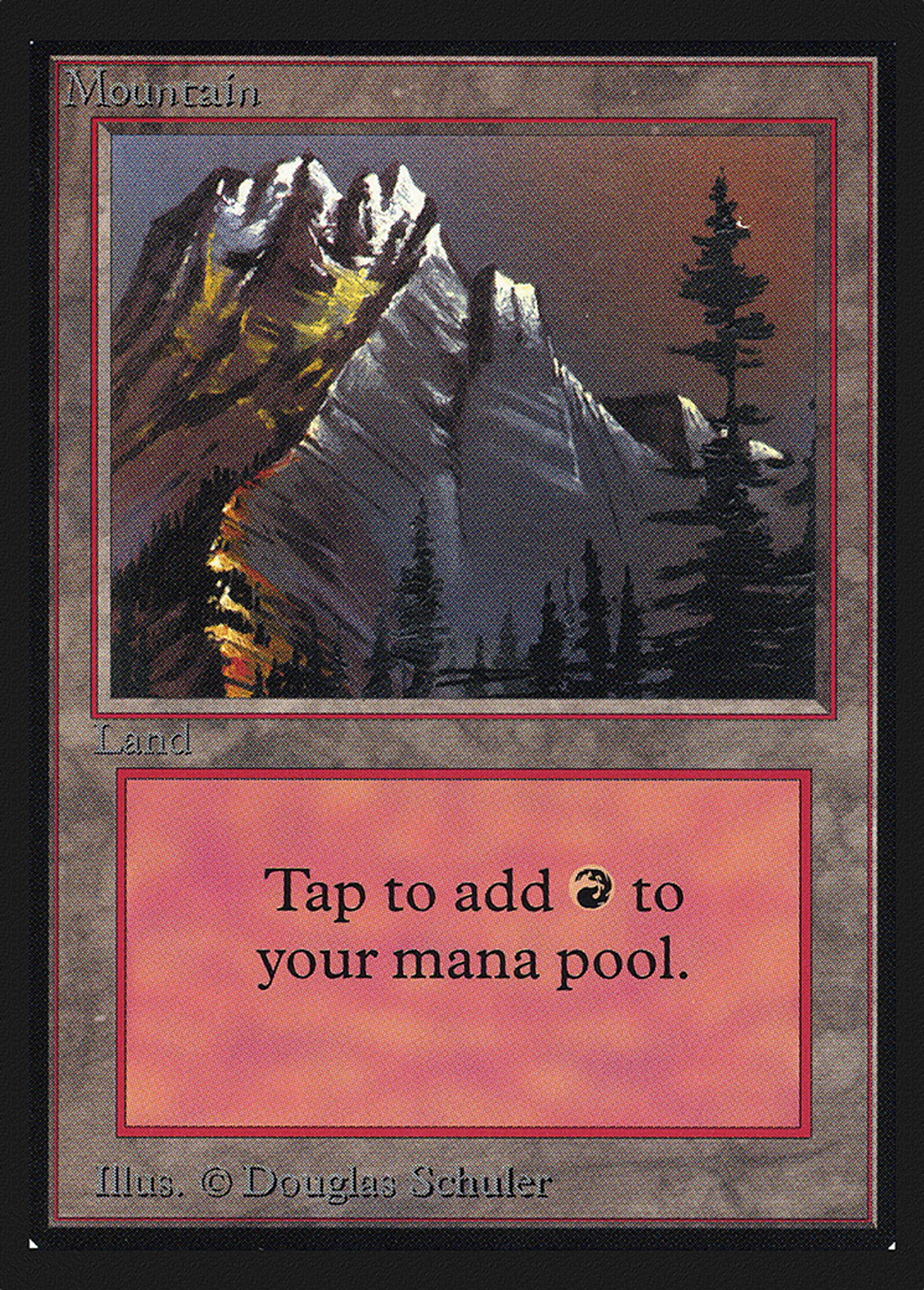Mountain — Collectors' Edition — Magic: The Gathering