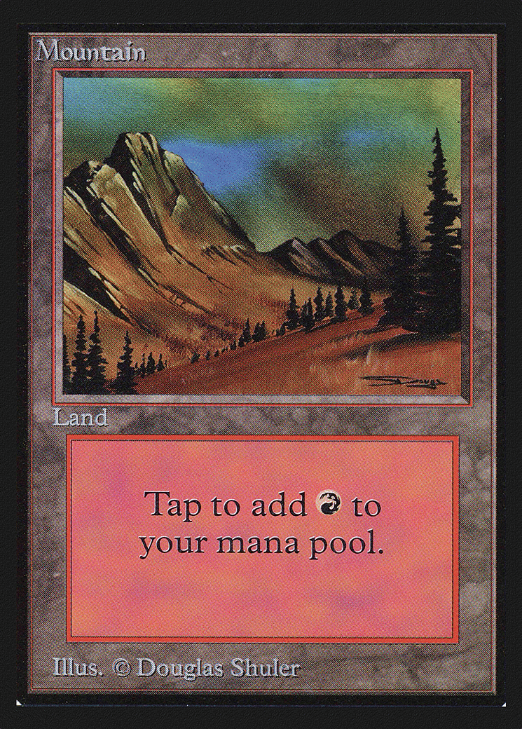Montagne — Collectors' Edition — Magic: The Gathering