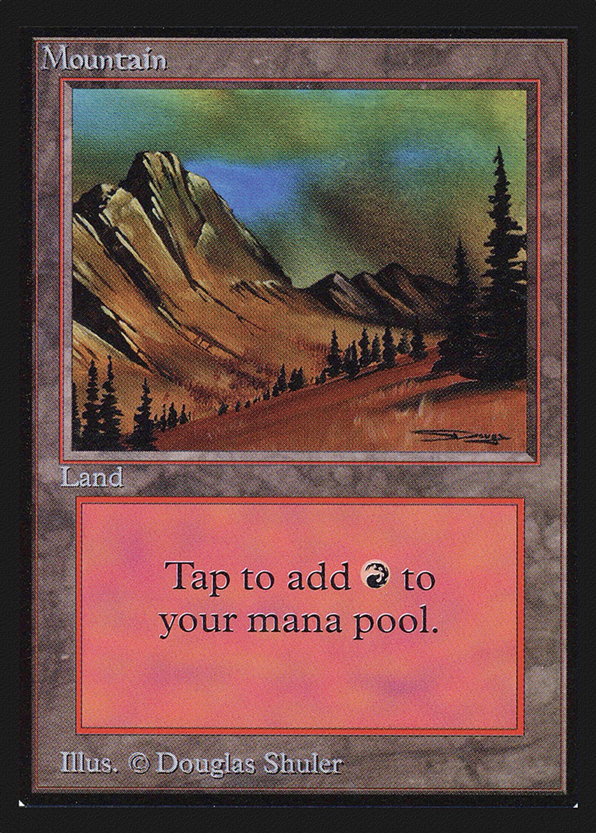 Mountain — Collectors' Edition — Magic: The Gathering