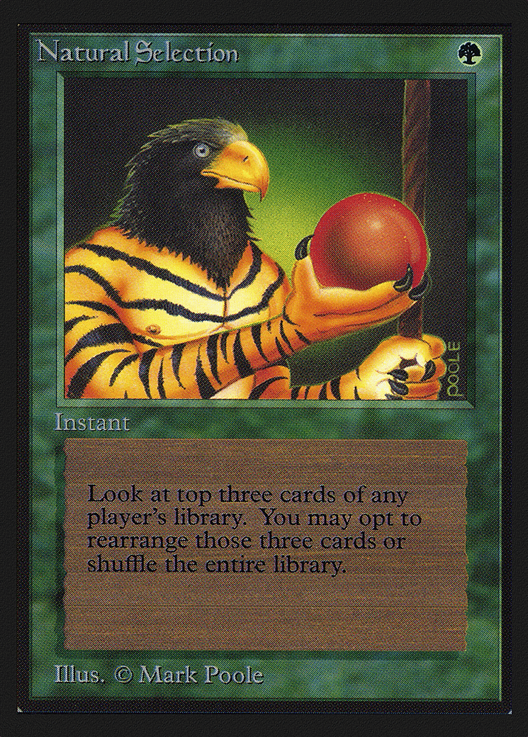 Natural Selection — Collectors' Edition — Magic: The Gathering