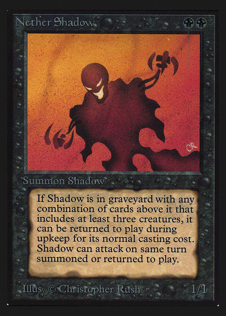 Nether Shadow — Collectors' Edition — Magic: The Gathering