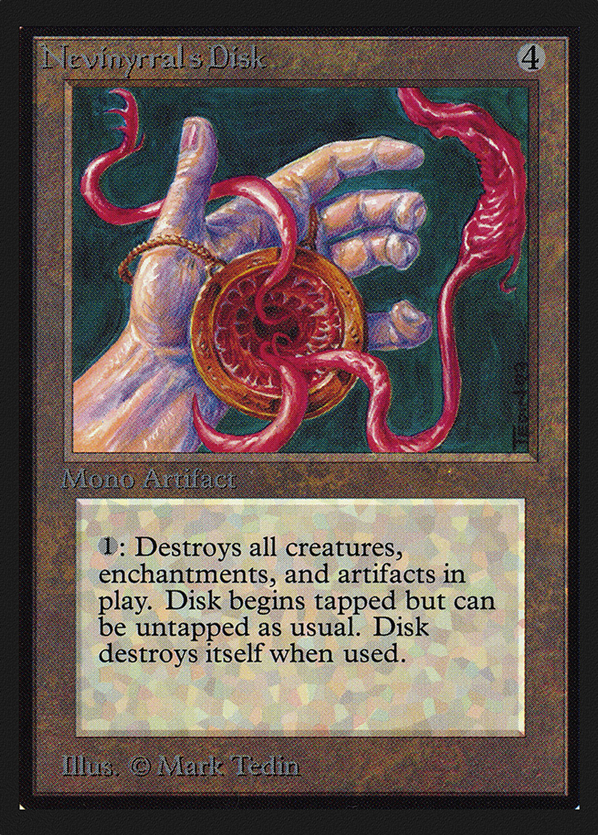 Nevinyrral's Disk — Collectors' Edition — Magic: The Gathering