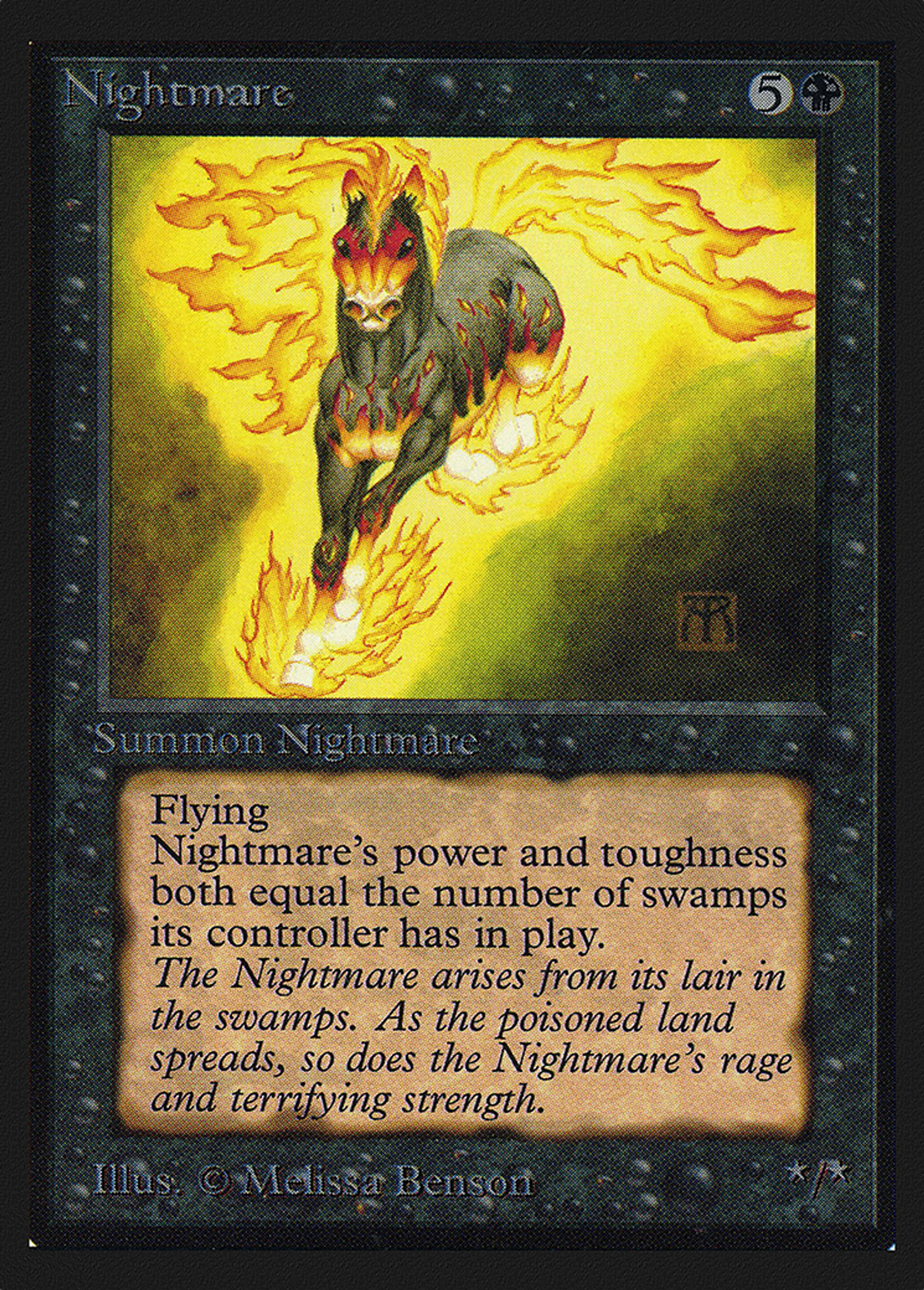 Cheval de cauchemar — Collectors' Edition — Magic: The Gathering