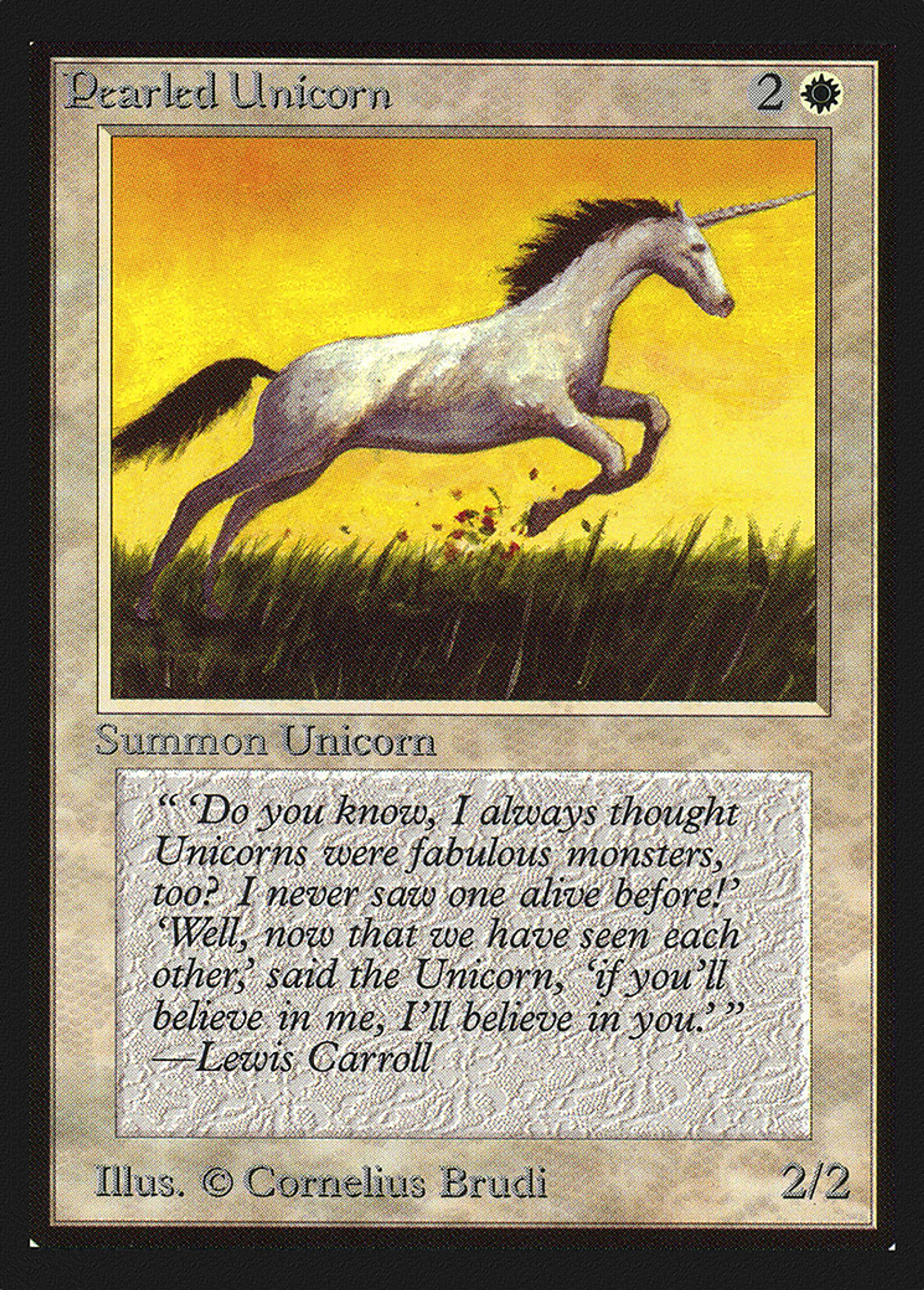 Licorne nacrée — Collectors' Edition — Magic: The Gathering