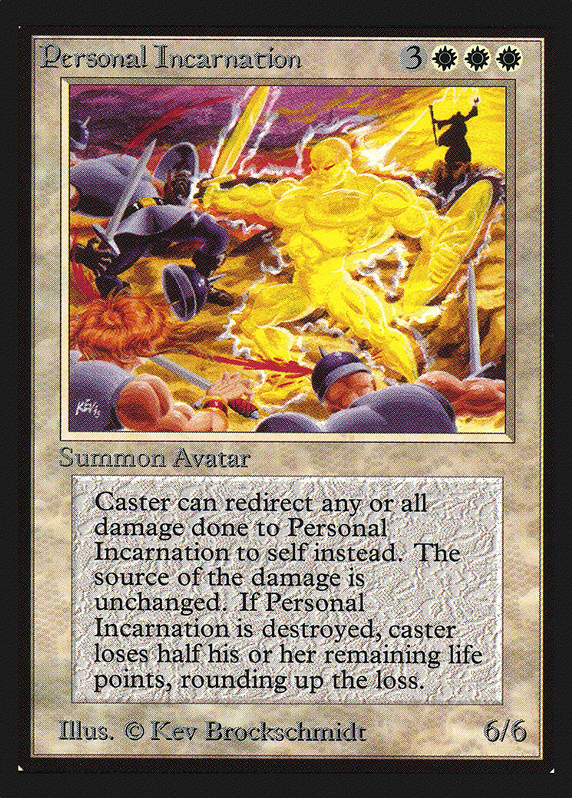 Incarnation personnelle — Collectors' Edition — Magic: The Gathering